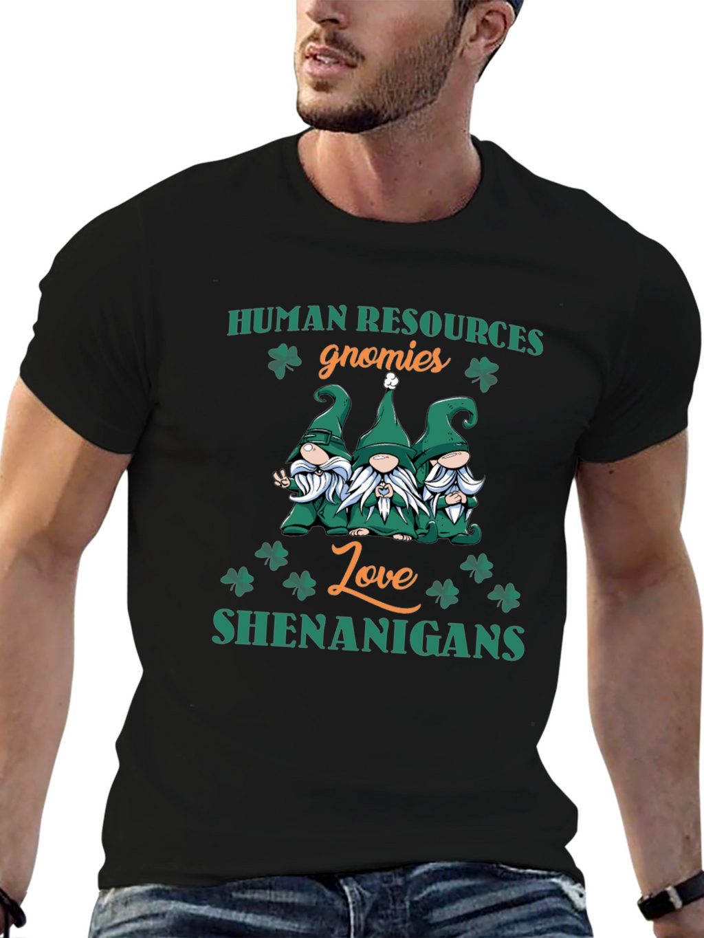 HR Gnomies Love Shenanigans St. Patricks Day T-Shirt