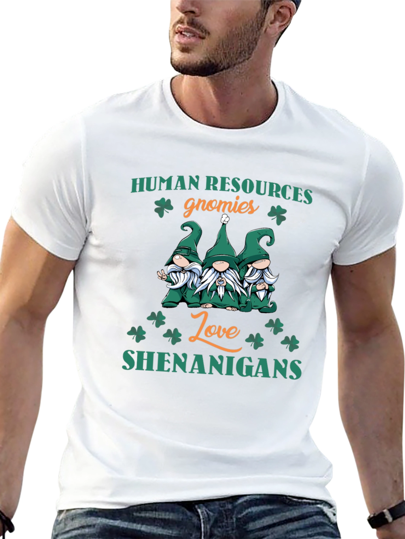 HR Gnomies Love Shenanigans St. Patricks Day T-Shirt