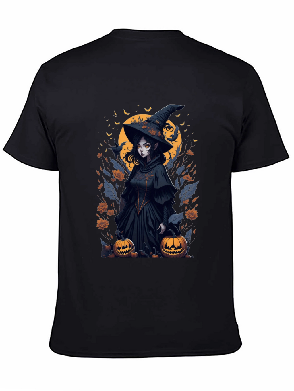 Witch Halloween Graphic Tee - Spooky Season Shirt