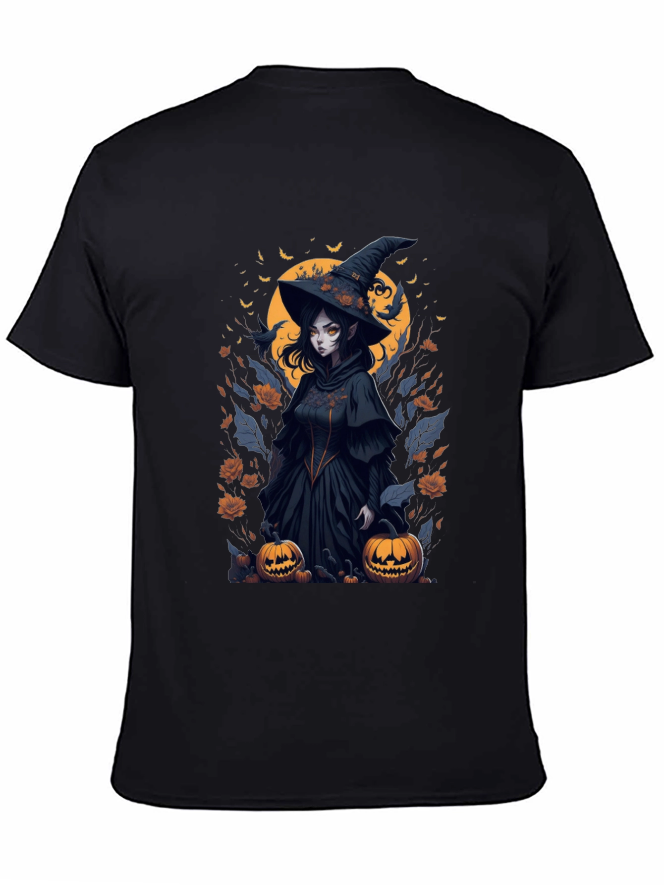 Witch Halloween Graphic Tee - Spooky Season Shirt