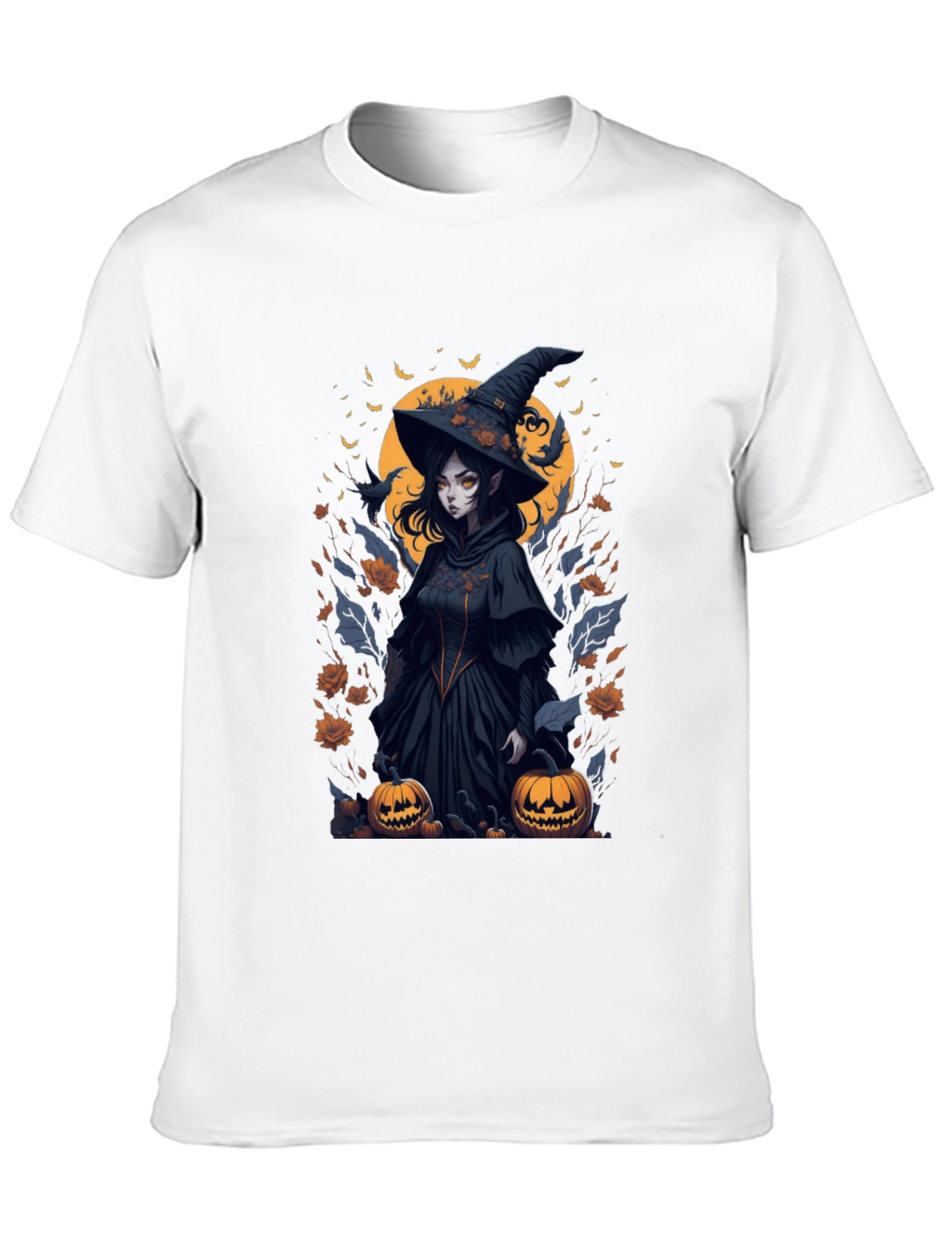 Witch Halloween Graphic Tee - Spooky Season Shirt
