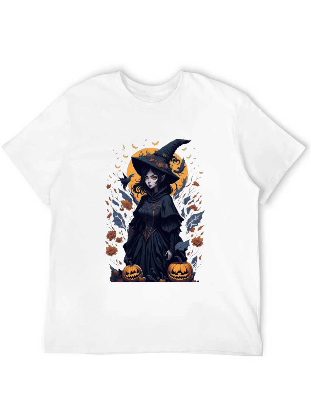 Witch Halloween Graphic Tee - Spooky Season Shirt
