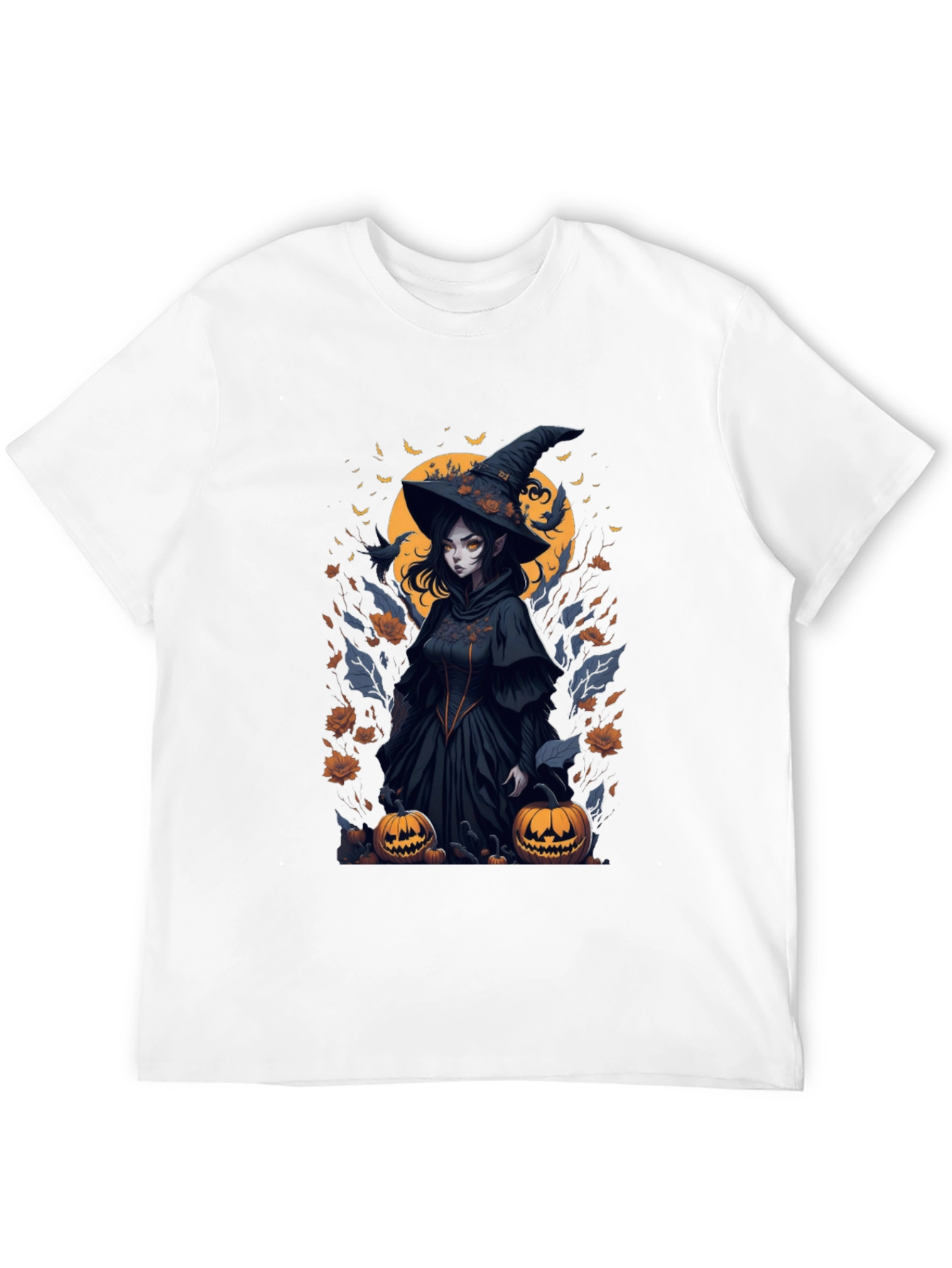 Witch Halloween Graphic Tee - Spooky Season Shirt