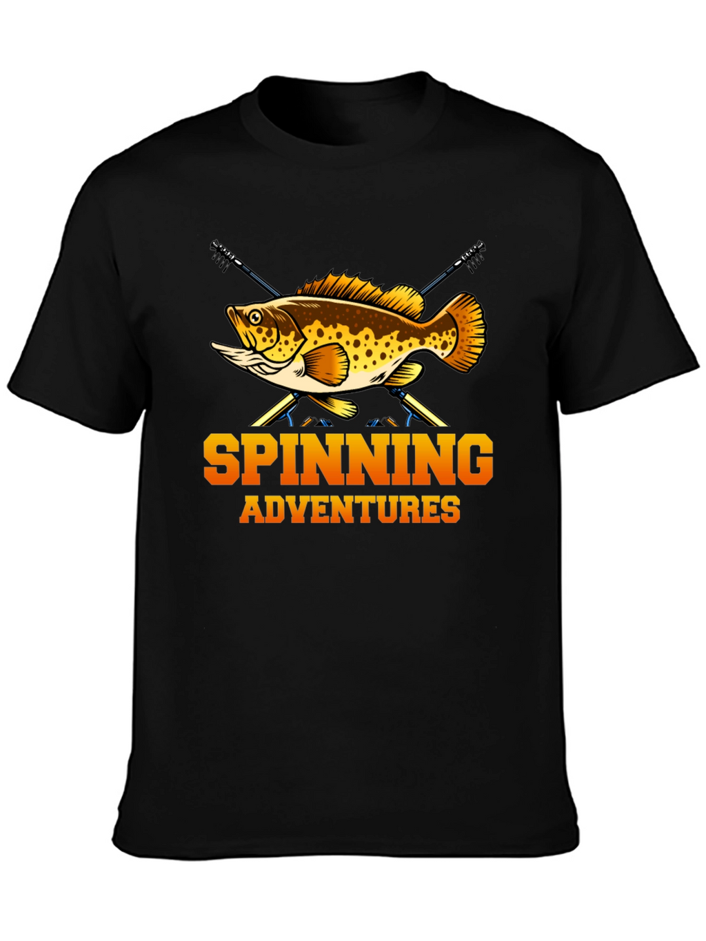 Spinning Adventures Fishing T-Shirt - Angler Tee