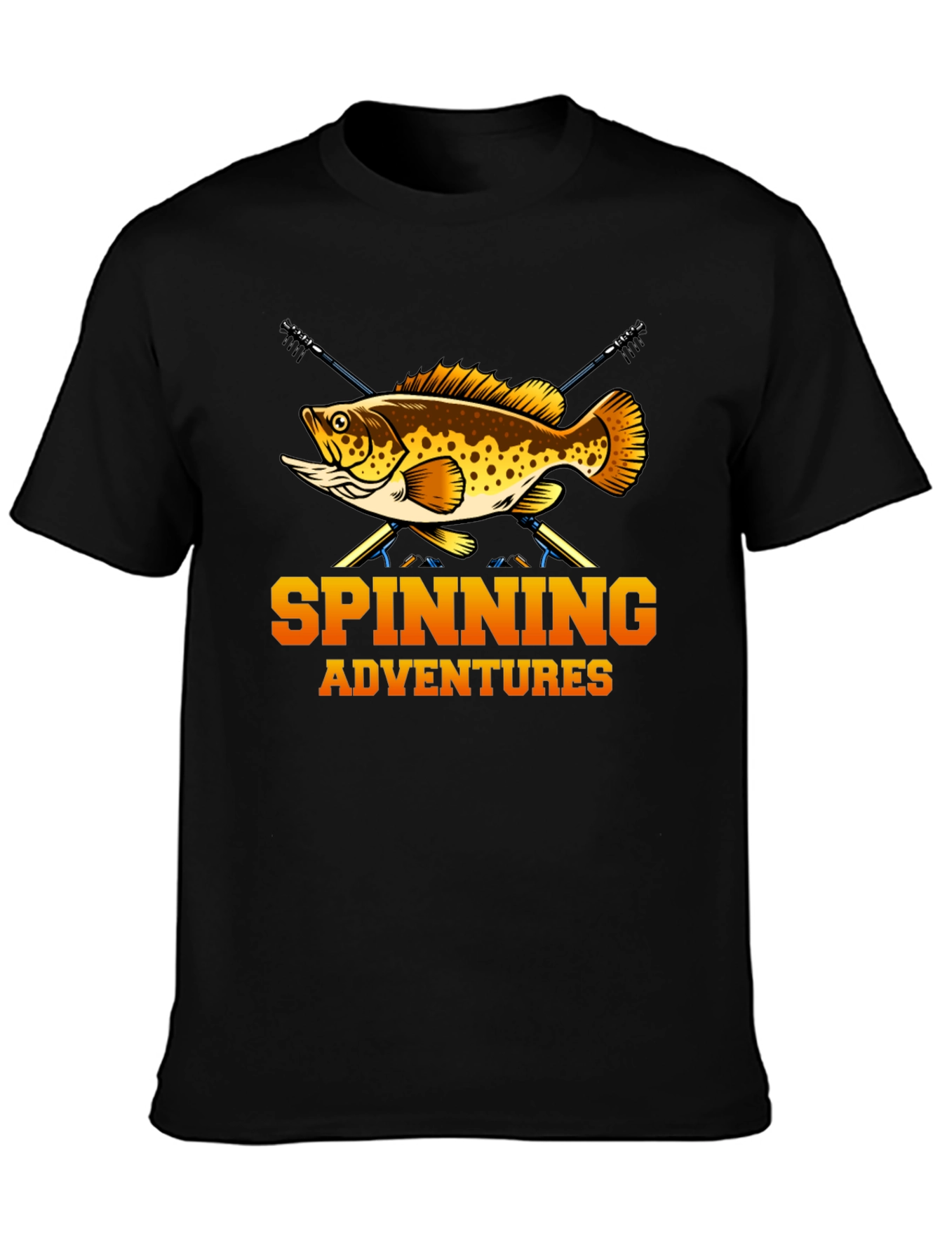 Spinning Adventures Fishing T-Shirt - Angler Tee