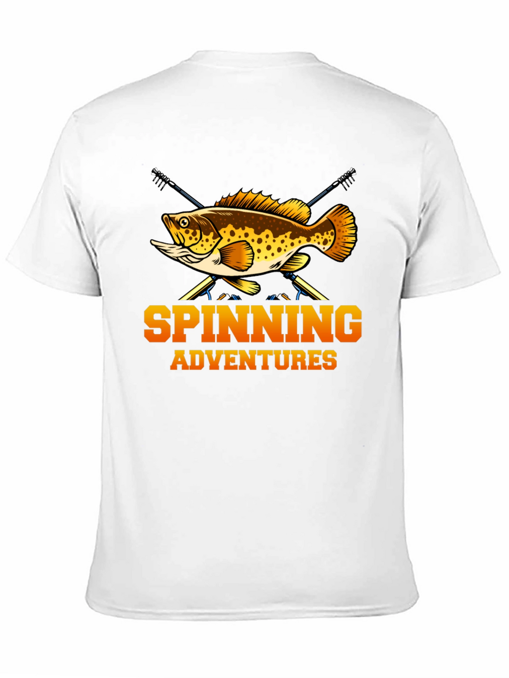 Spinning Adventures Fishing T-Shirt - Angler Tee