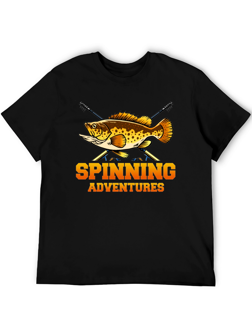 Spinning Adventures Fishing T-Shirt - Angler Tee