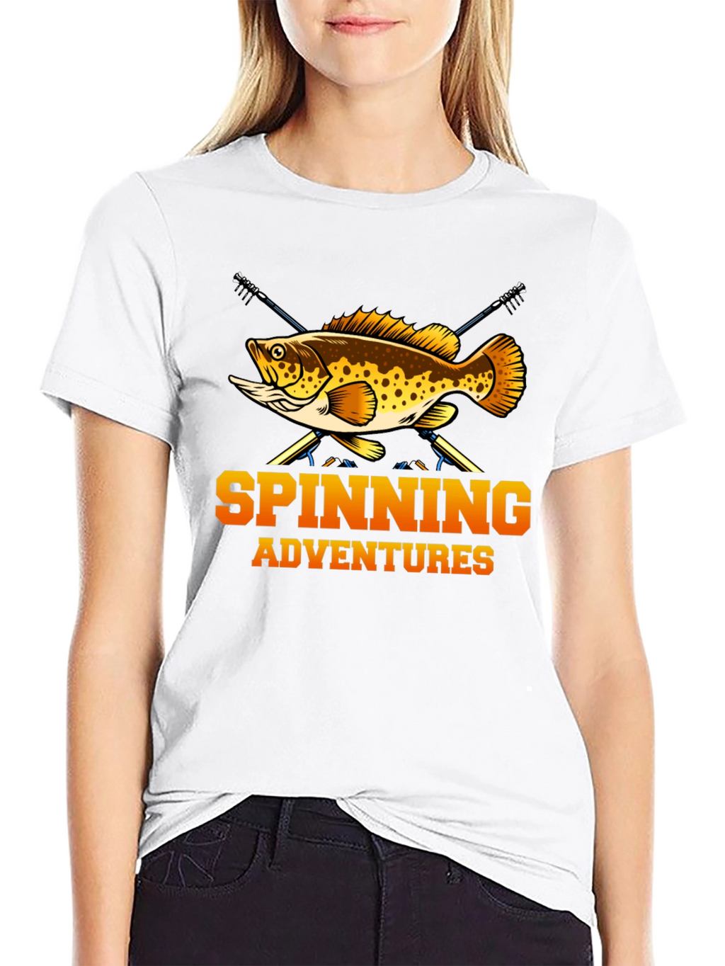 Spinning Adventures Fishing T-Shirt - Angler Tee