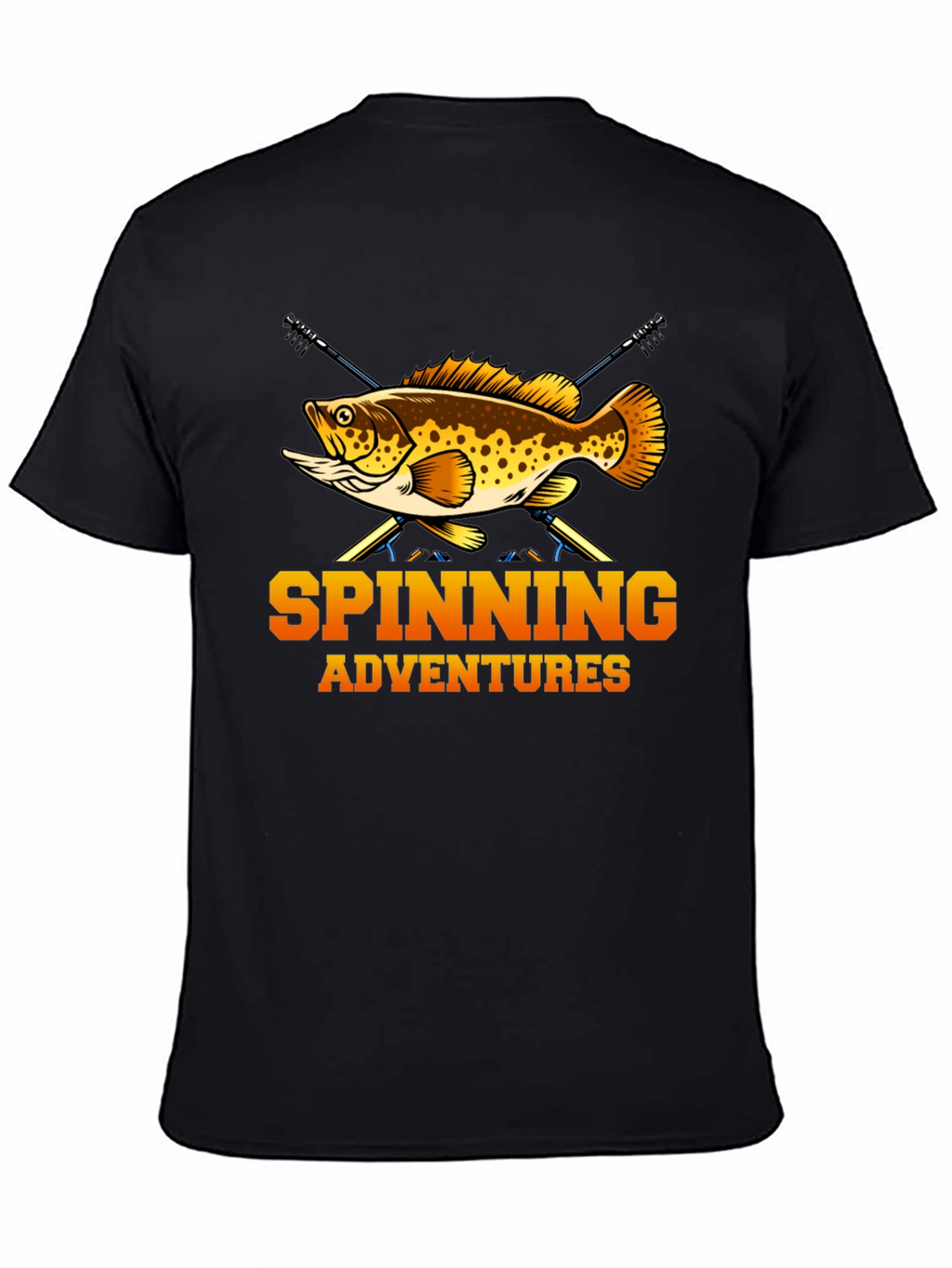 Spinning Adventures Fishing T-Shirt - Angler Tee