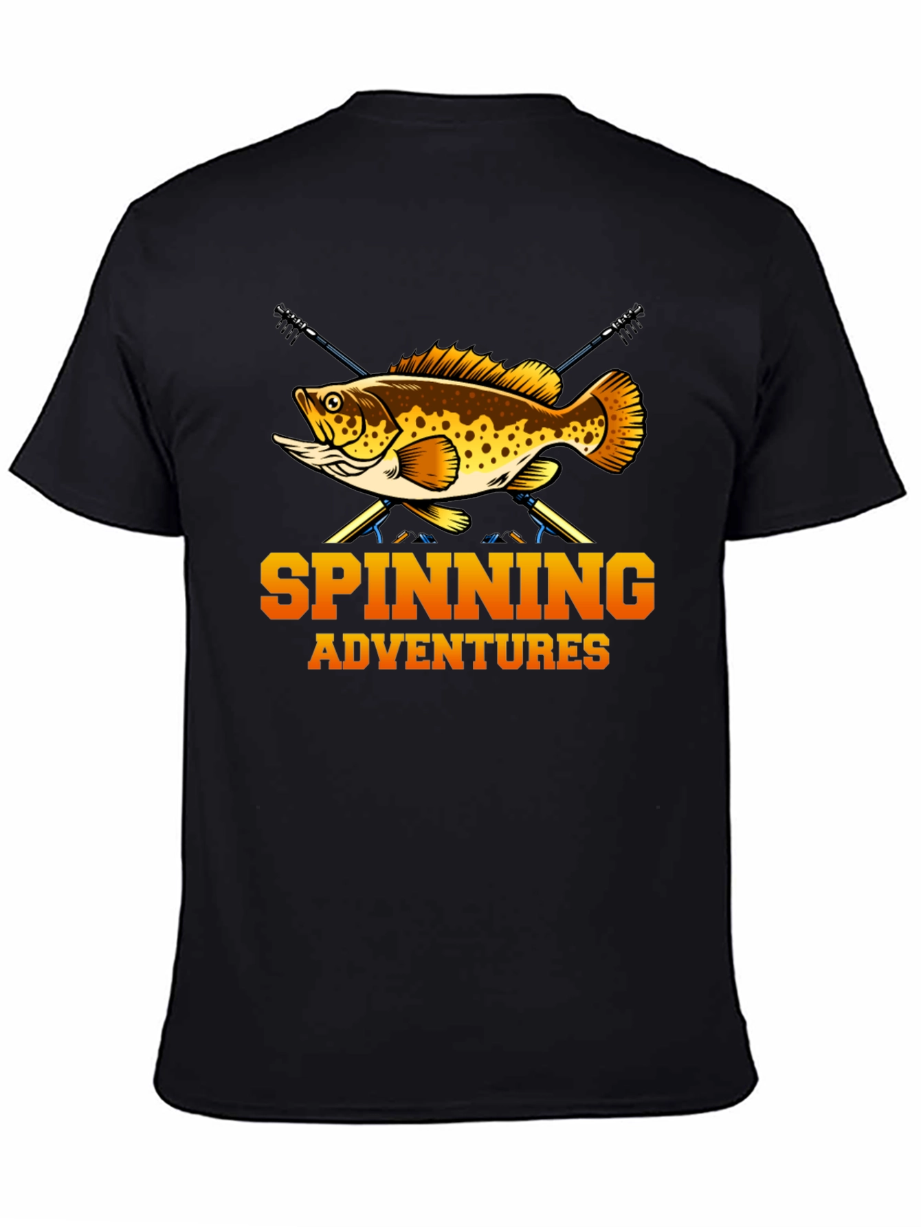 Spinning Adventures Fishing T-Shirt - Angler Tee