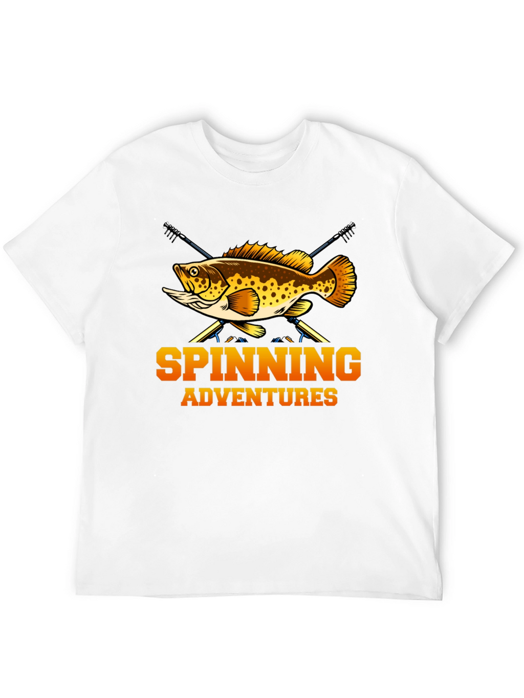 Spinning Adventures Fishing T-Shirt - Angler Tee