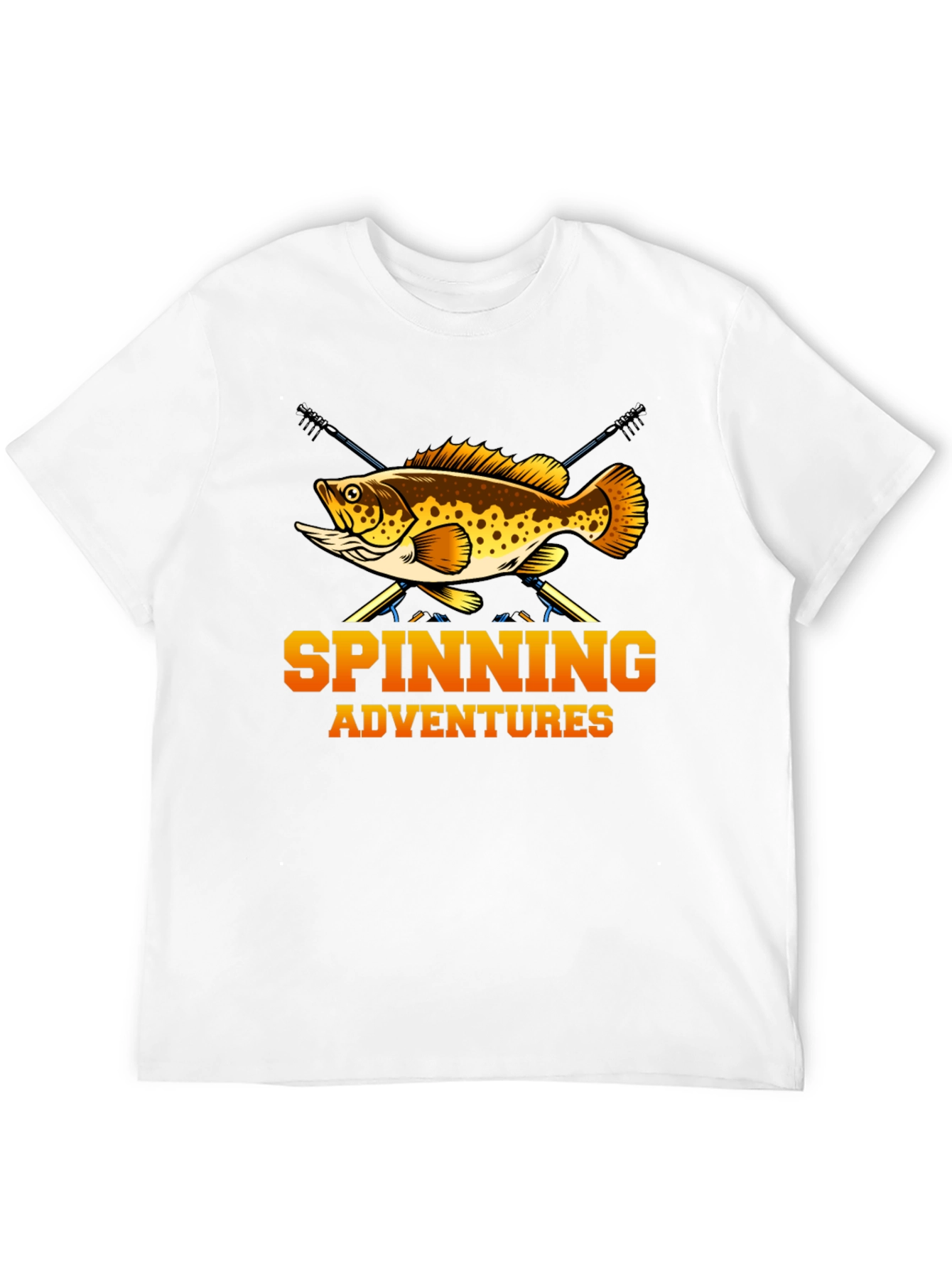 Spinning Adventures Fishing T-Shirt - Angler Tee