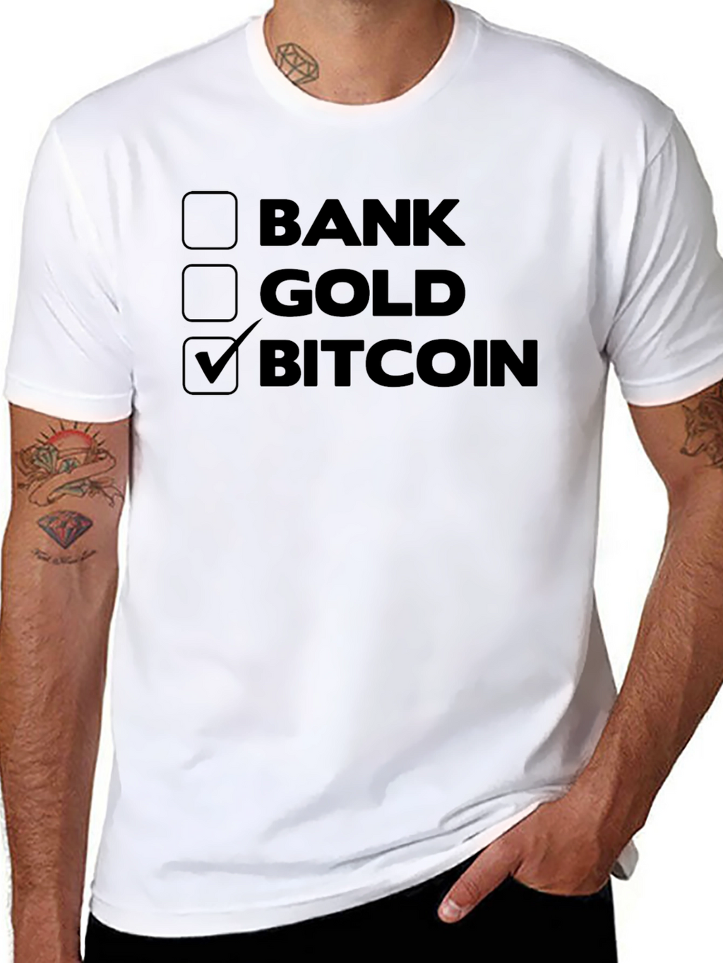 Bitcoin Choice Graphic Tee