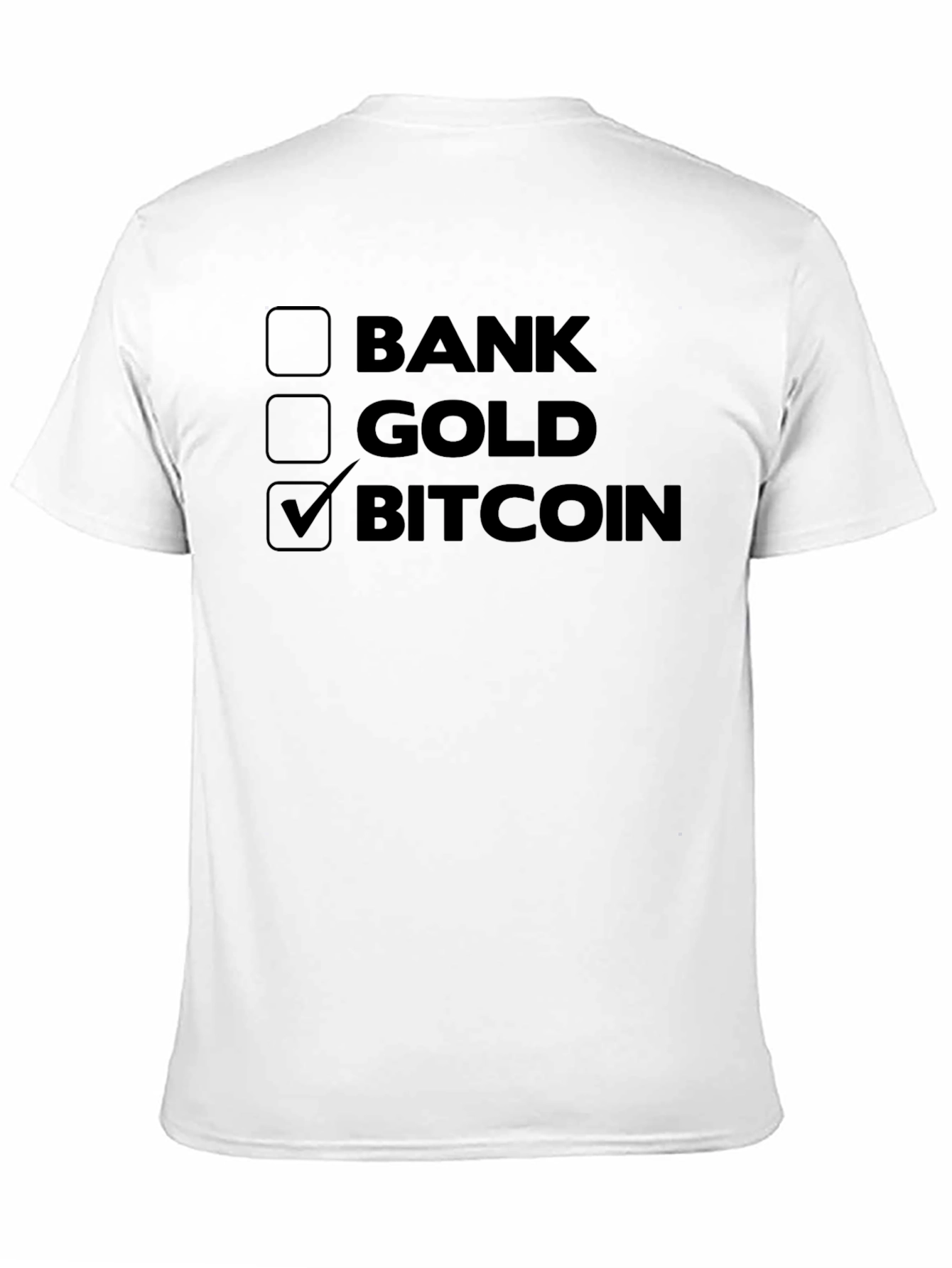 Bitcoin Choice Graphic Tee