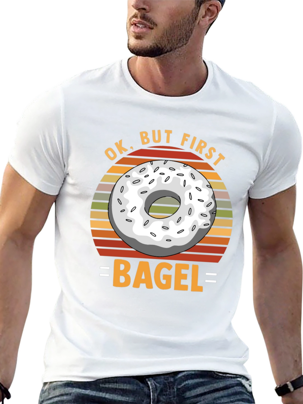 Ok But First Bagel T-Shirt