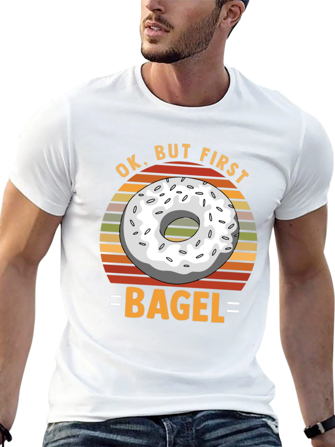 Ok But First Bagel T-Shirt
