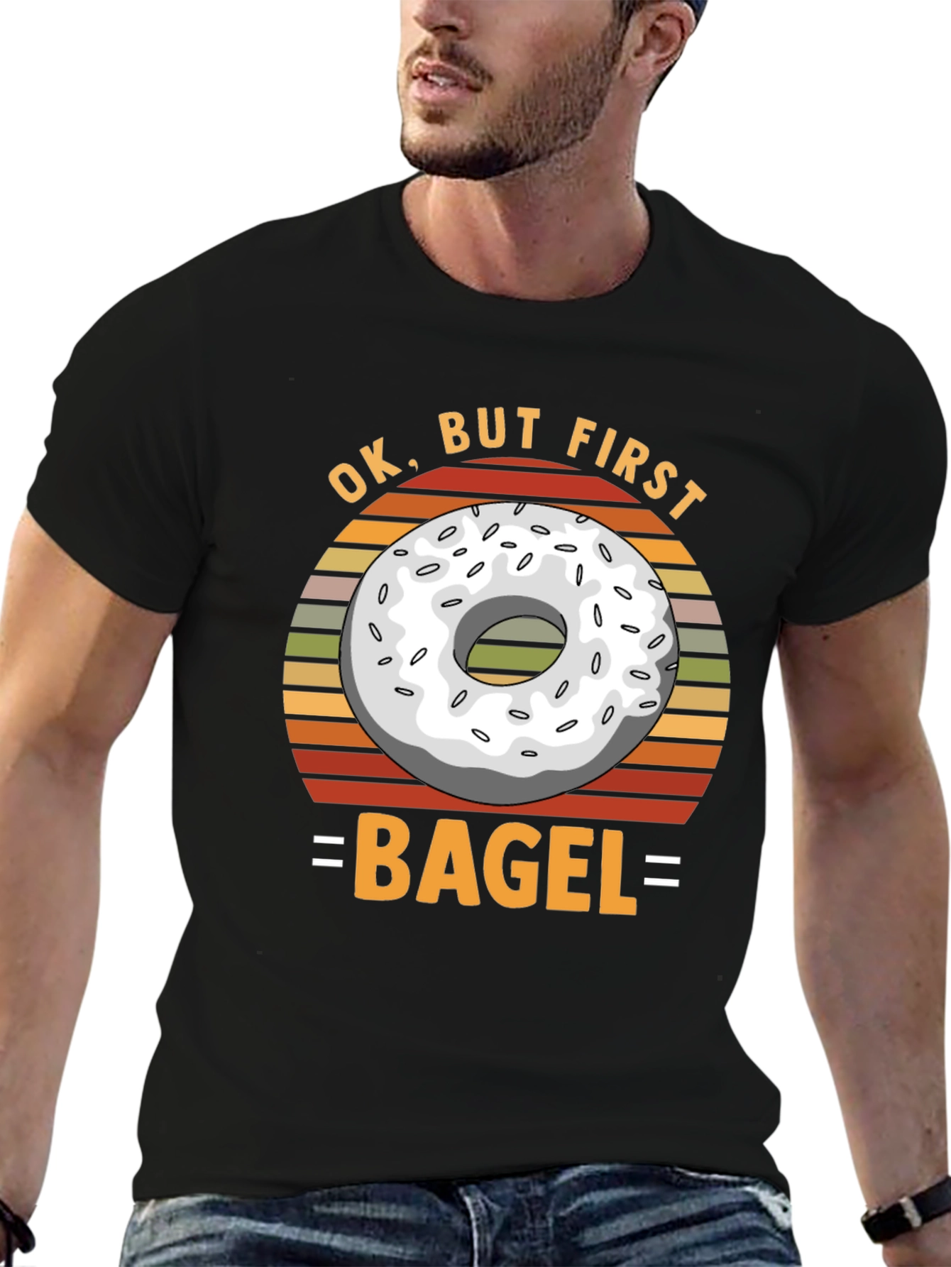 Ok But First Bagel T-Shirt