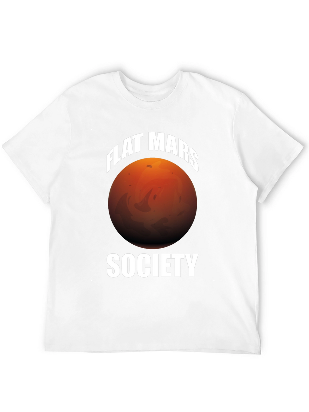 Flat Mars Society Graphic T-Shirt