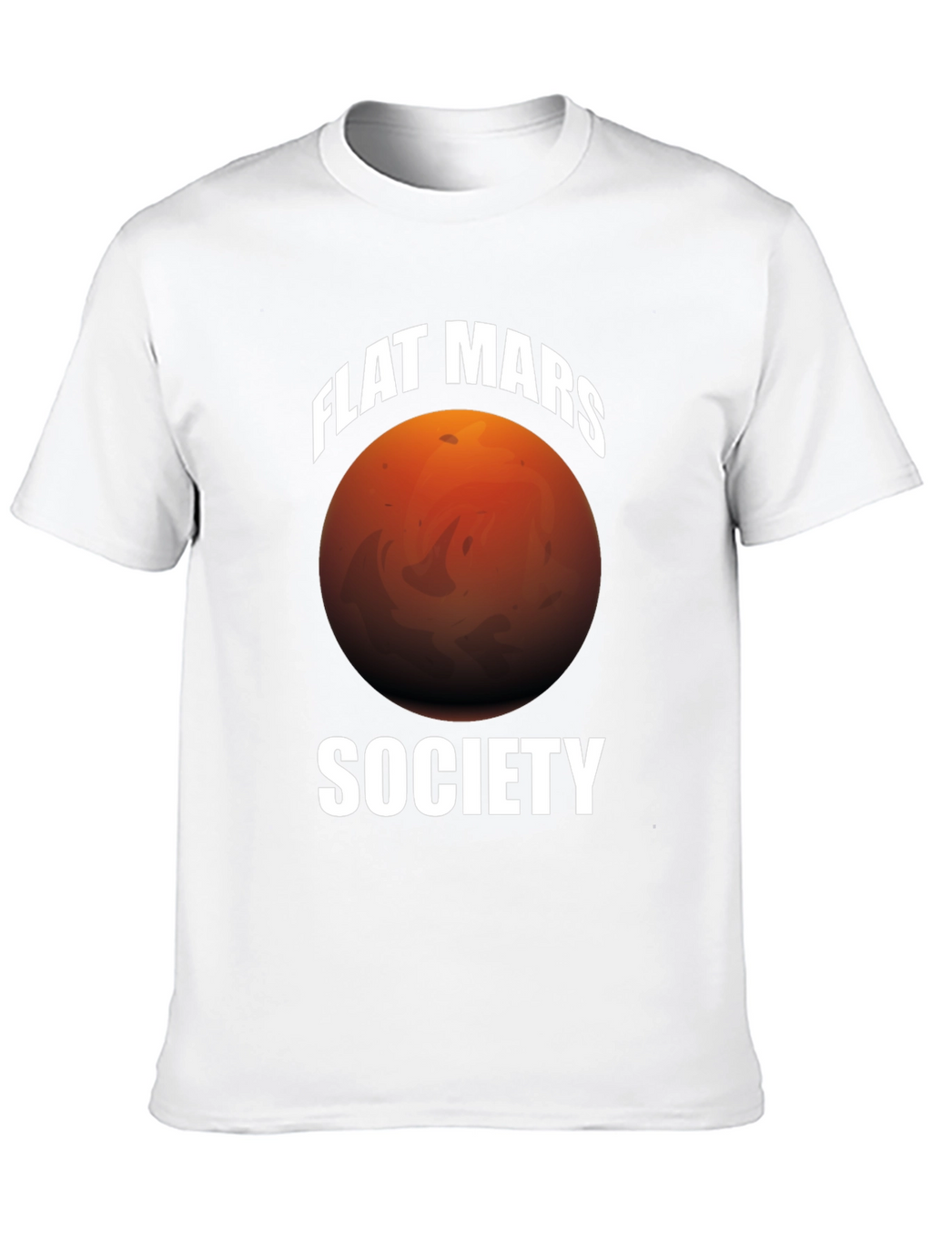 Flat Mars Society Graphic T-Shirt