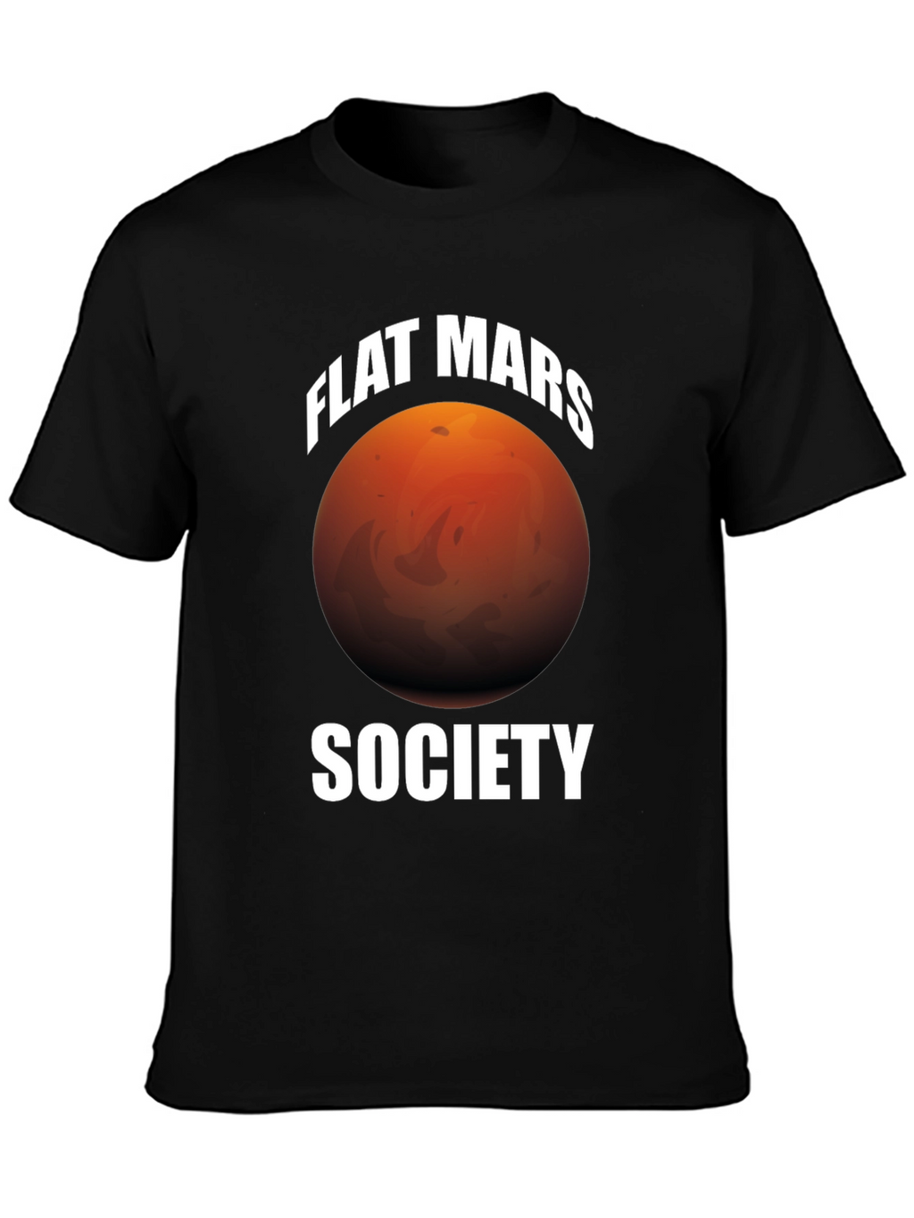 Flat Mars Society Graphic T-Shirt