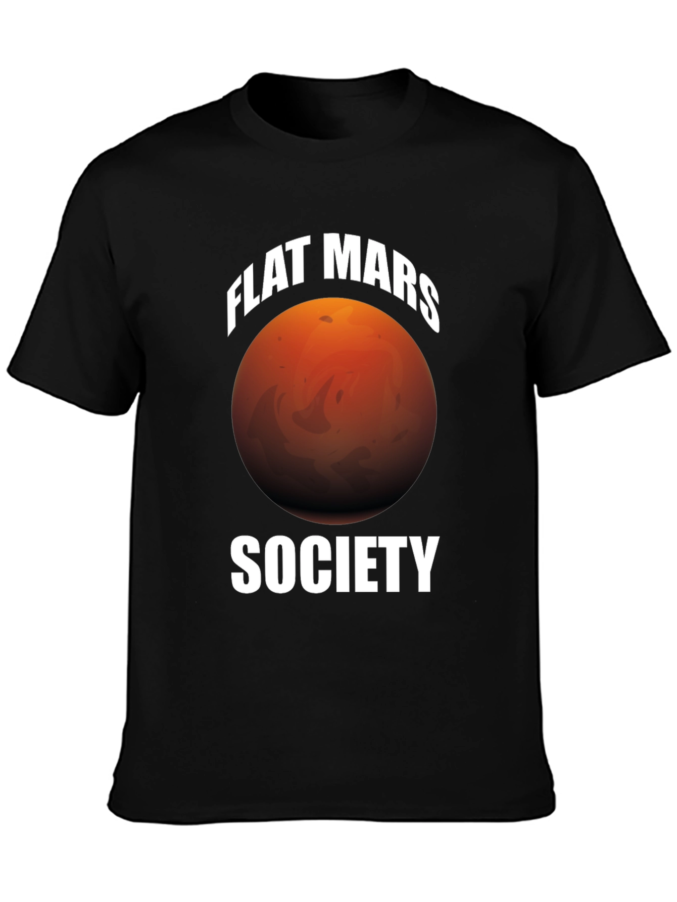 Flat Mars Society Graphic T-Shirt