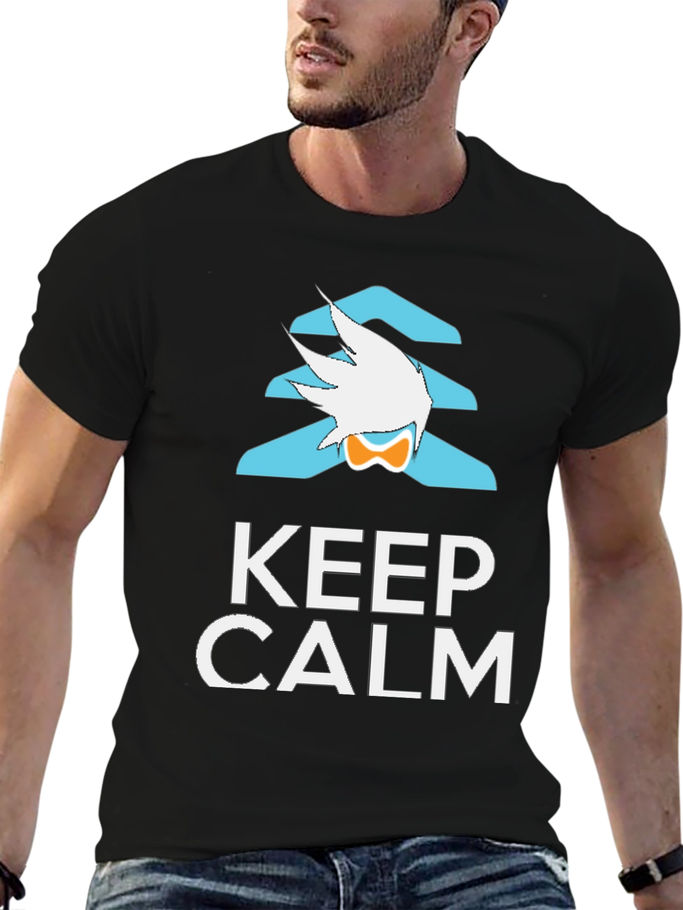 Keep Calm Overwatch T-Shirt Black