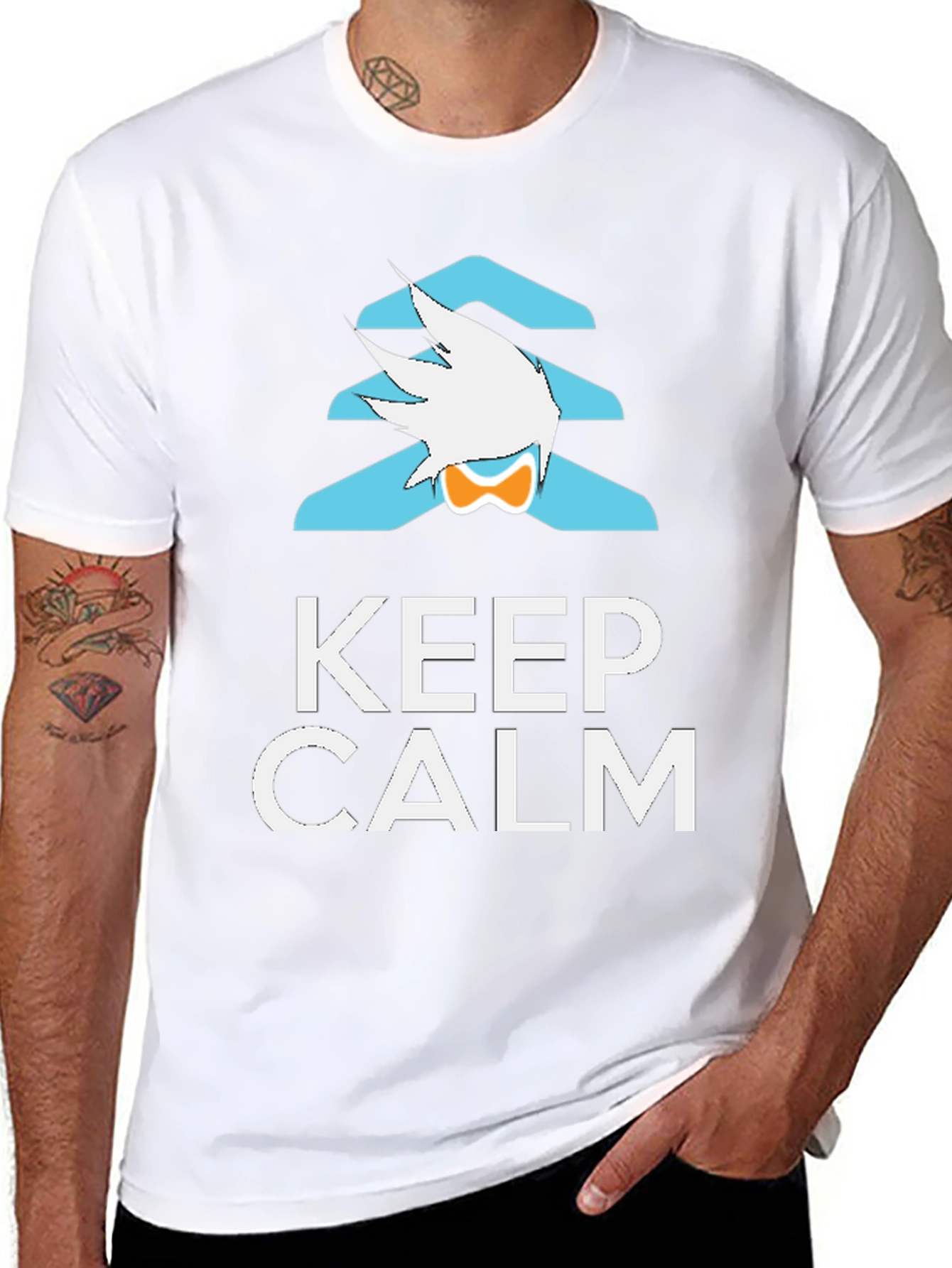 Keep Calm Overwatch T-Shirt Black