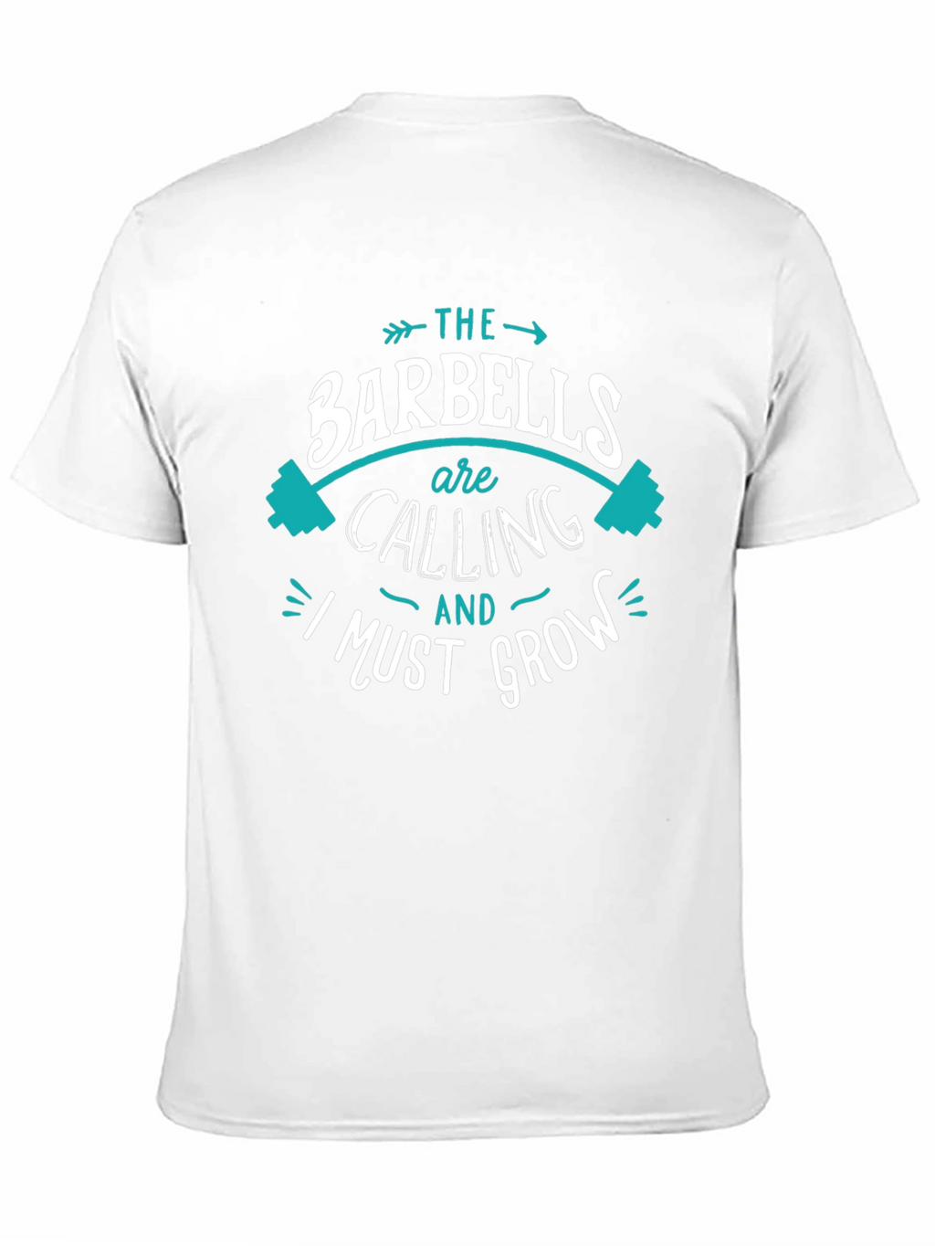 The Barbells Are Calling Mens T-Shirt