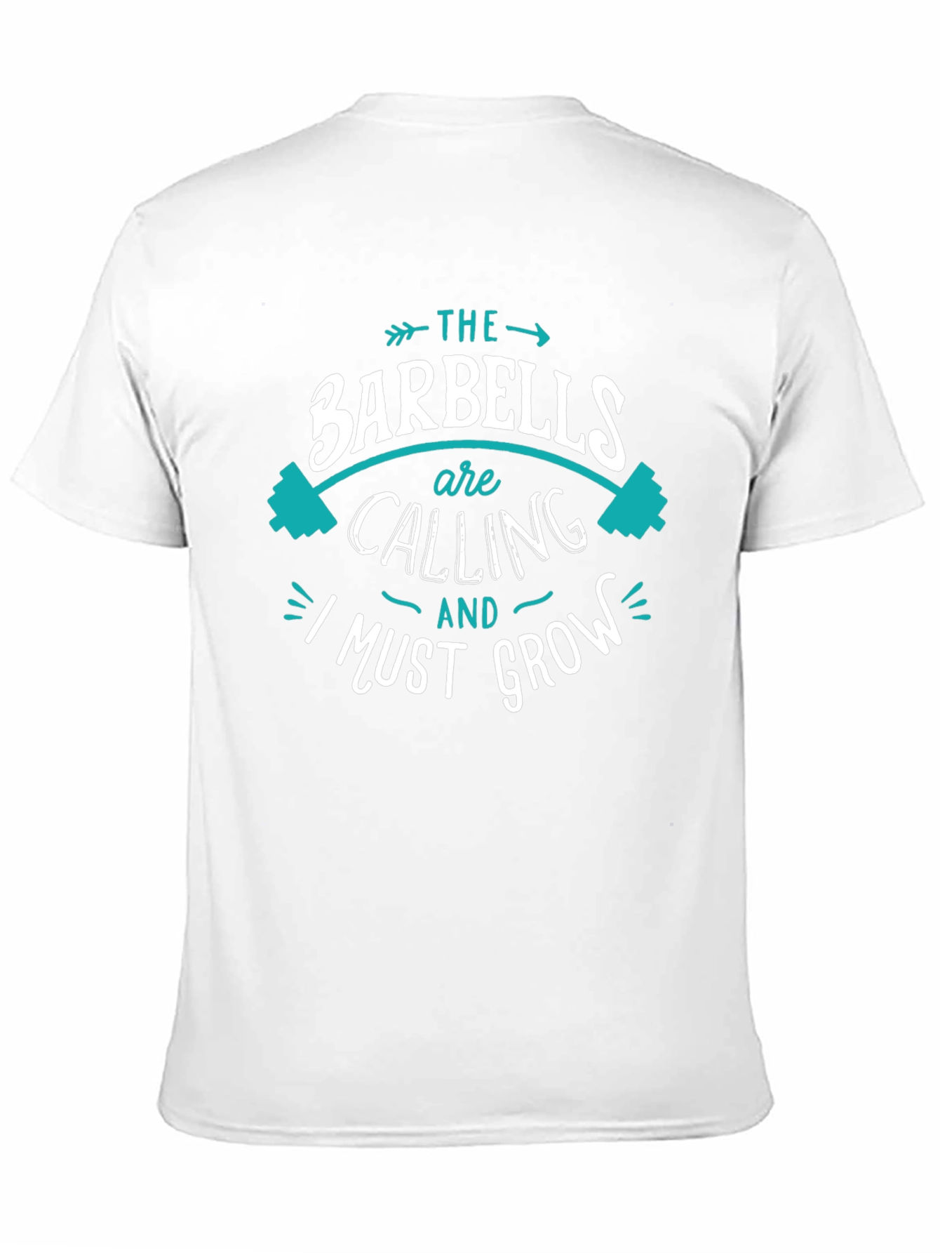 The Barbells Are Calling Mens T-Shirt