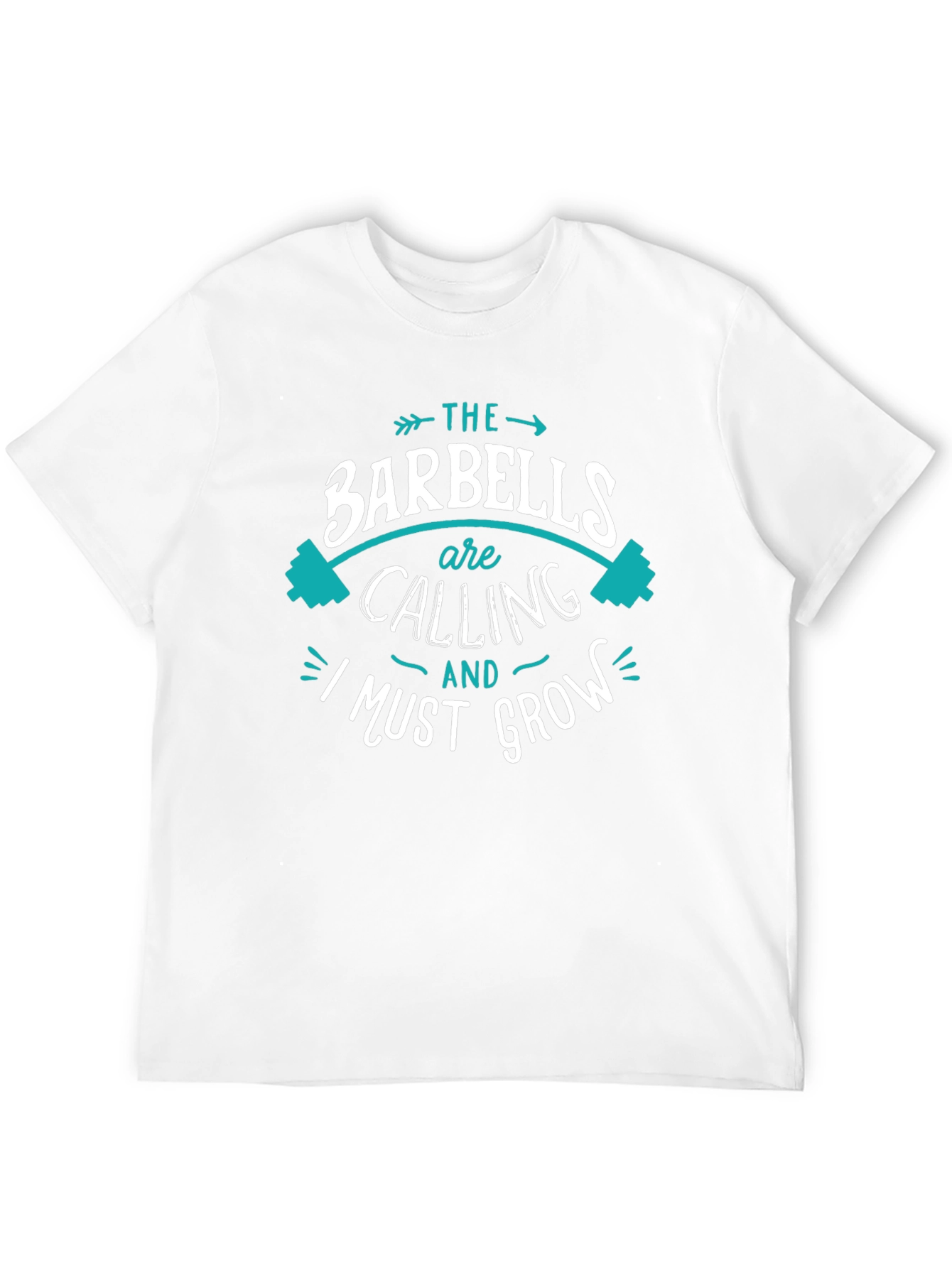 The Barbells Are Calling Mens T-Shirt