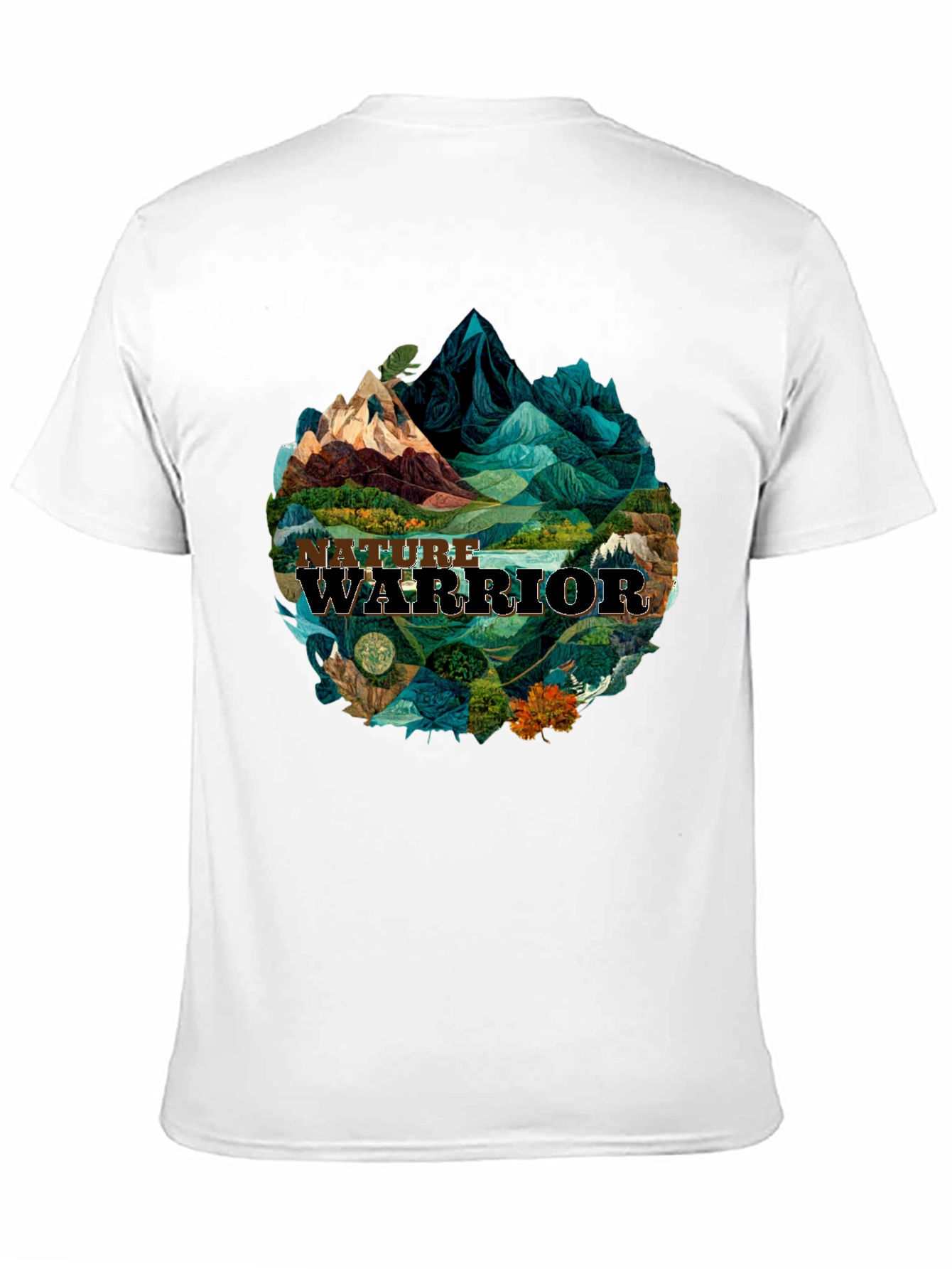 Nature Warrior Graphic Tee - Black