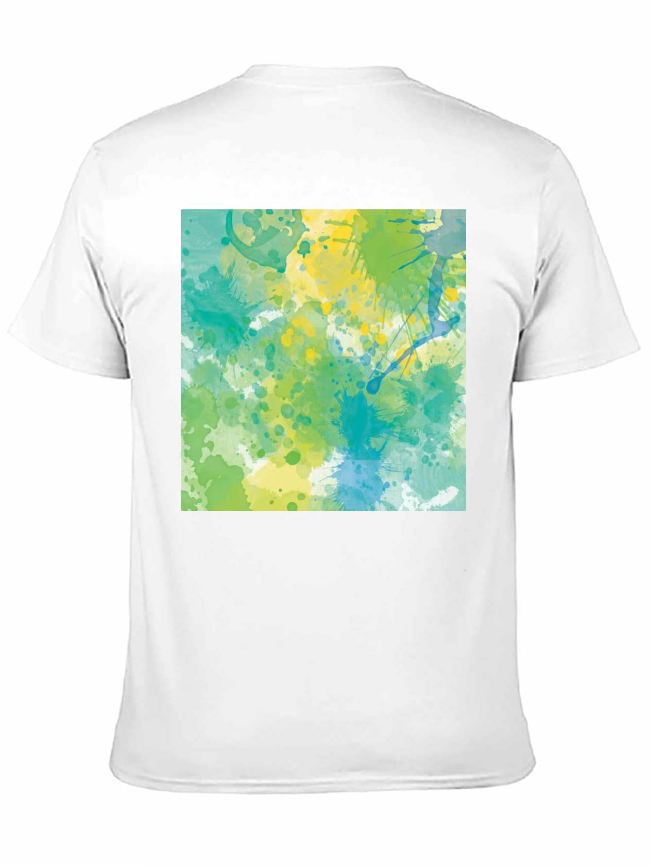 Abstract Splash Tee - Bold & Colorful Design