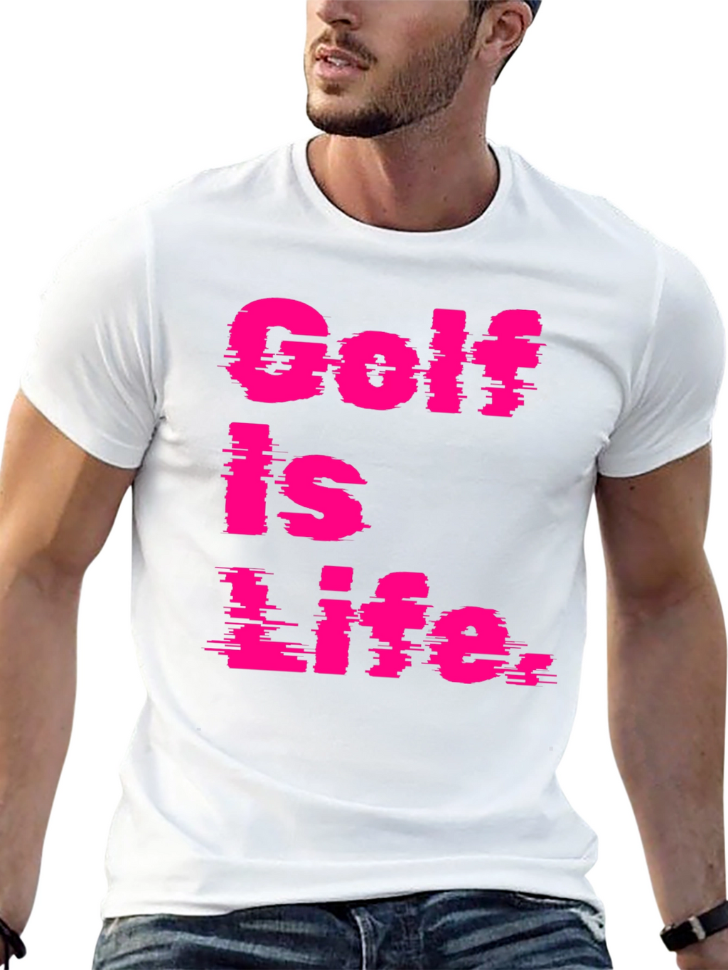 Golf is Life Graphic Tee - Stylish Golfing Apparel