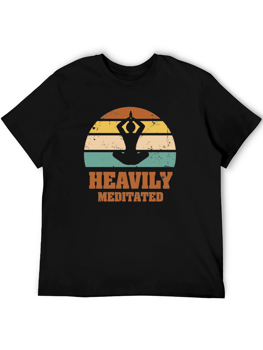 Heavily Meditated Yoga Tee - Relaxed Fit