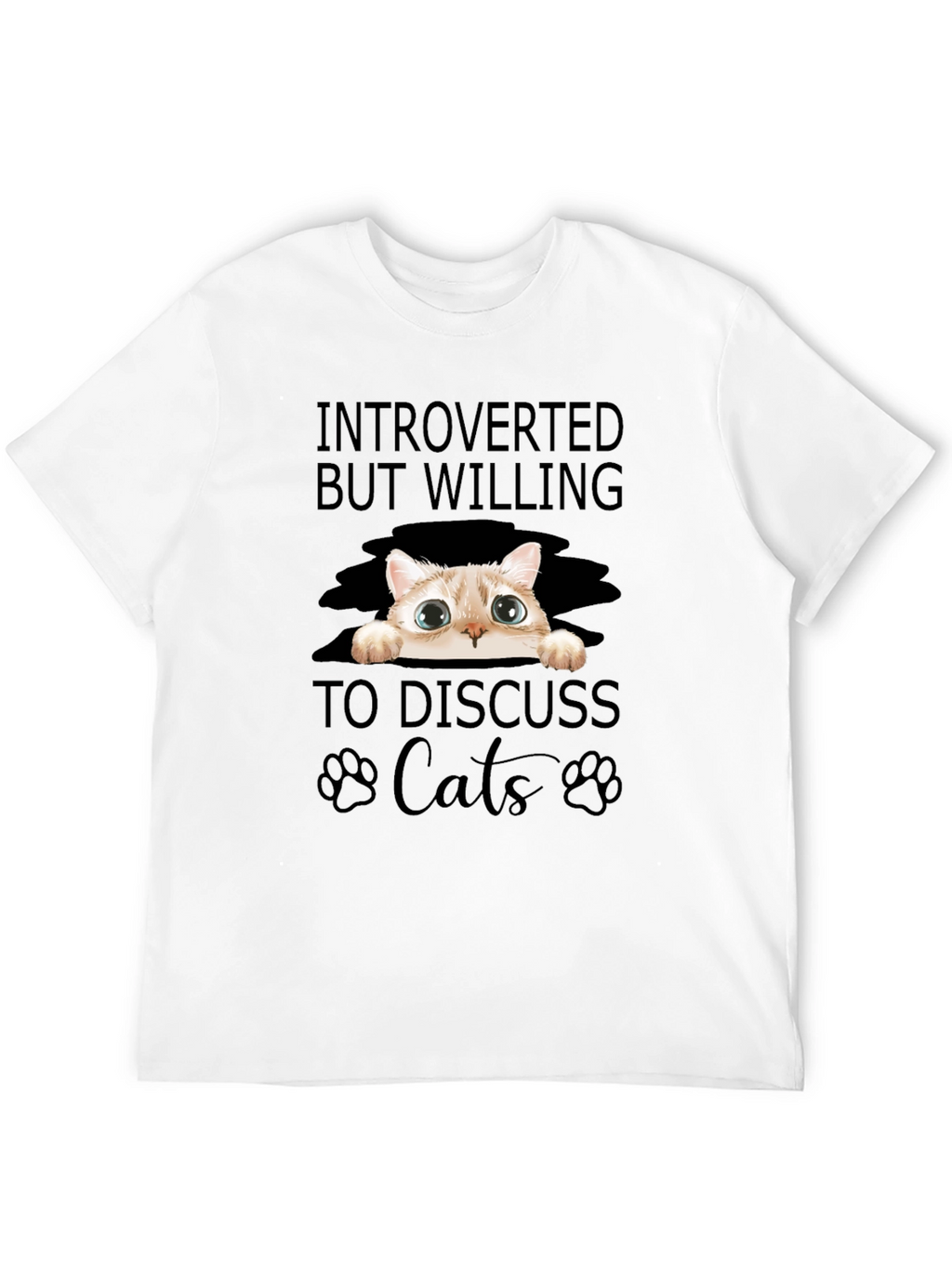 Introverted Cat Lover T-Shirt