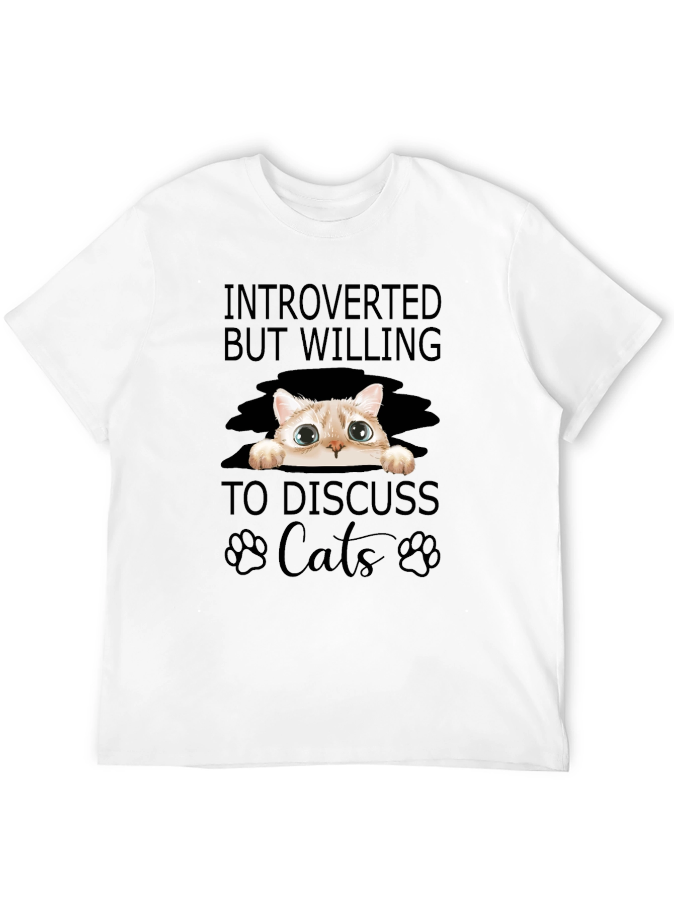 Introverted Cat Lover T-Shirt