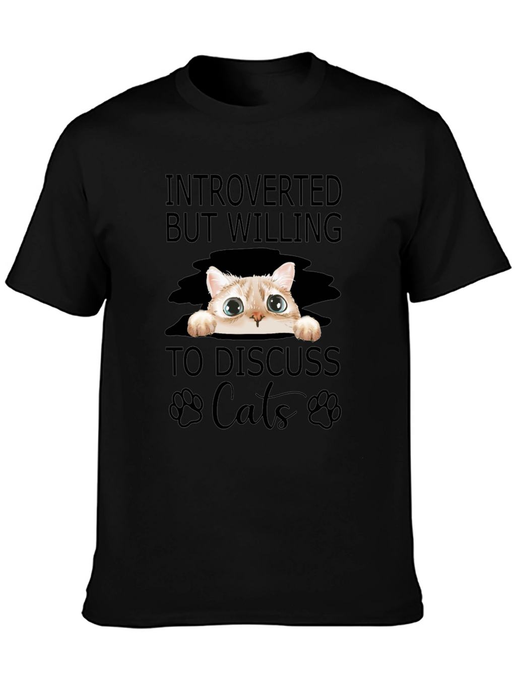 Introverted Cat Lover T-Shirt