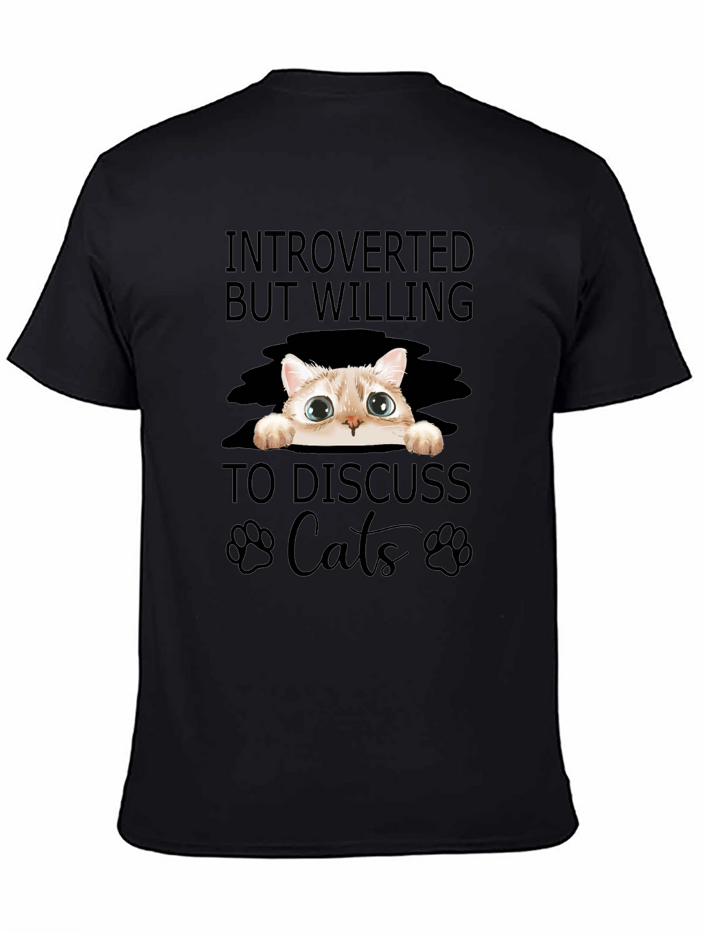 Introverted Cat Lover T-Shirt