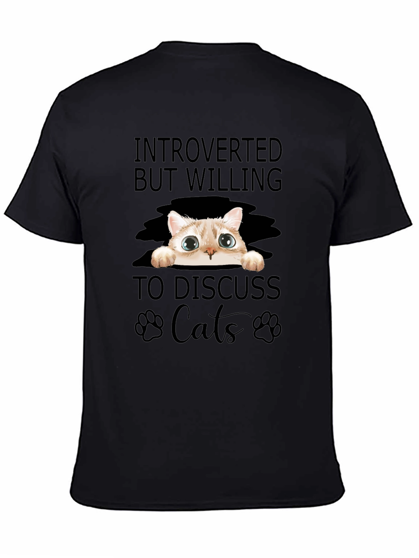 Introverted Cat Lover T-Shirt