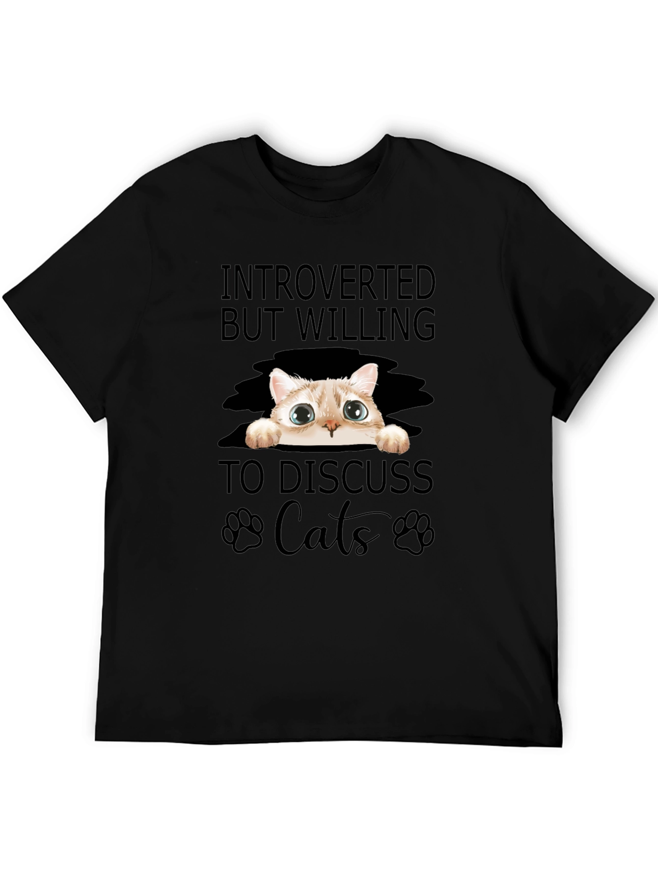 Introverted Cat Lover T-Shirt
