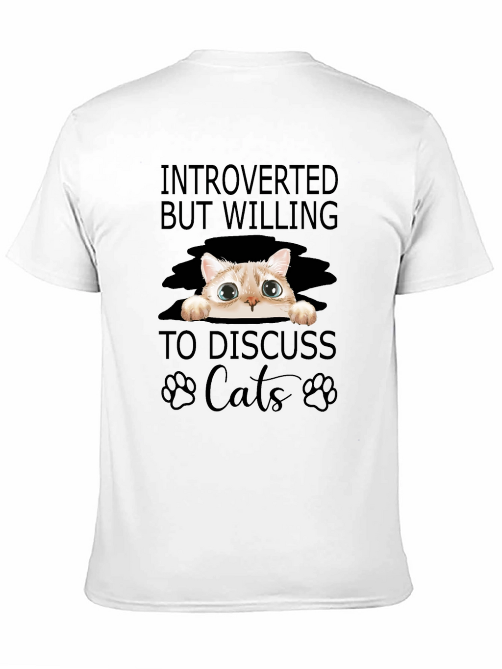 Introverted Cat Lover T-Shirt