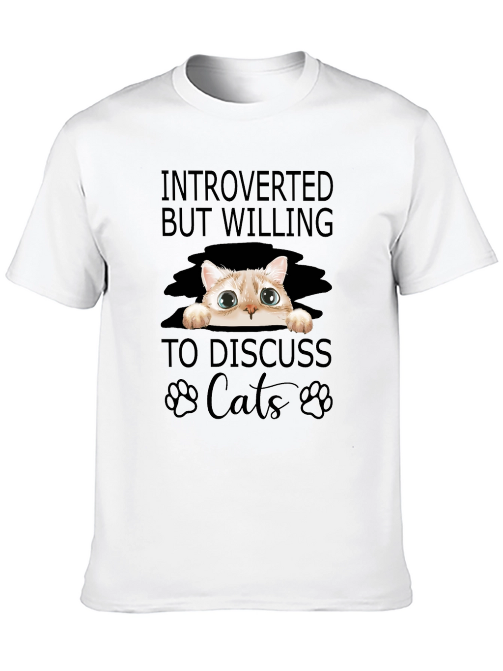Introverted Cat Lover T-Shirt