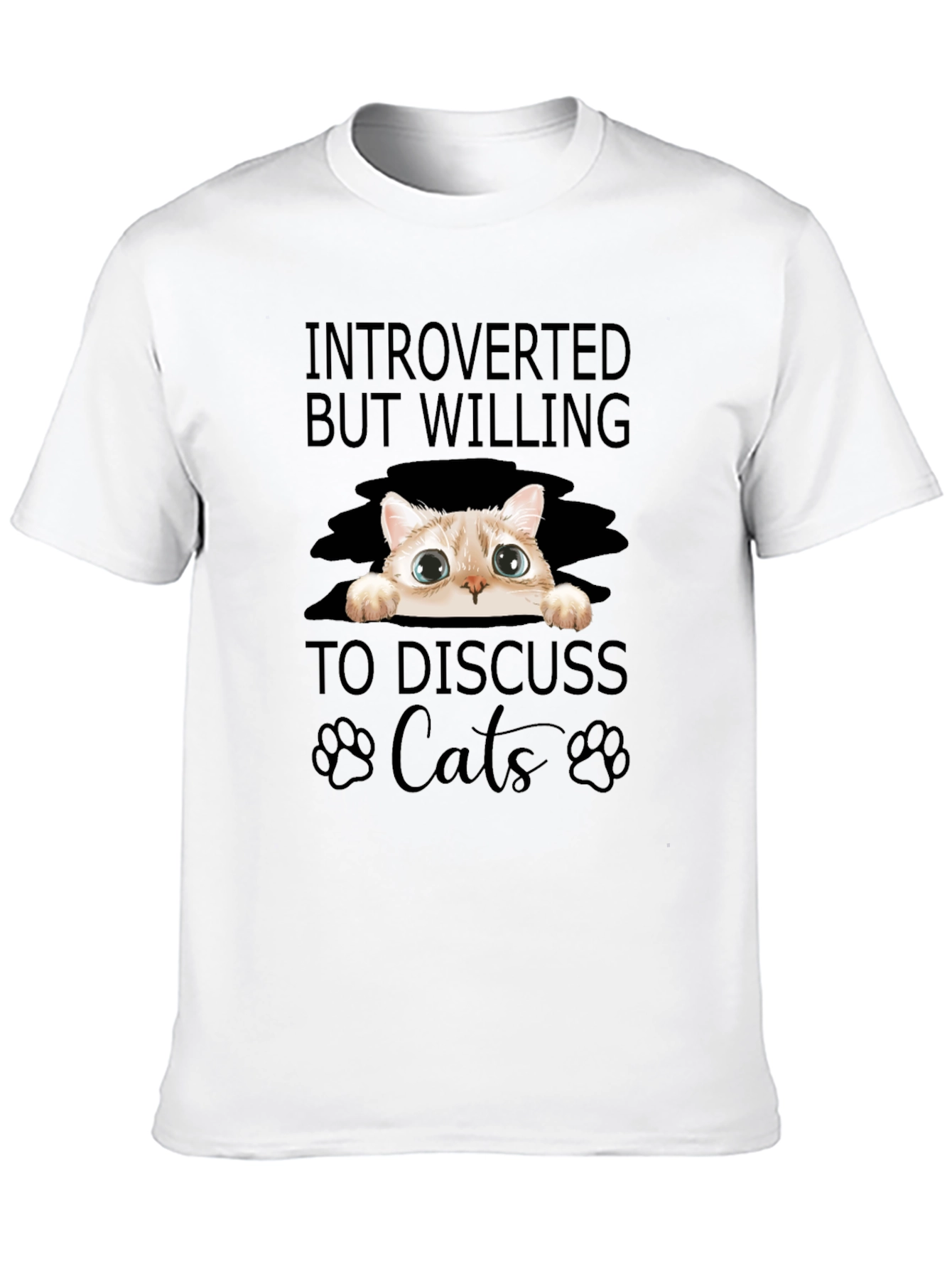 Introverted Cat Lover T-Shirt