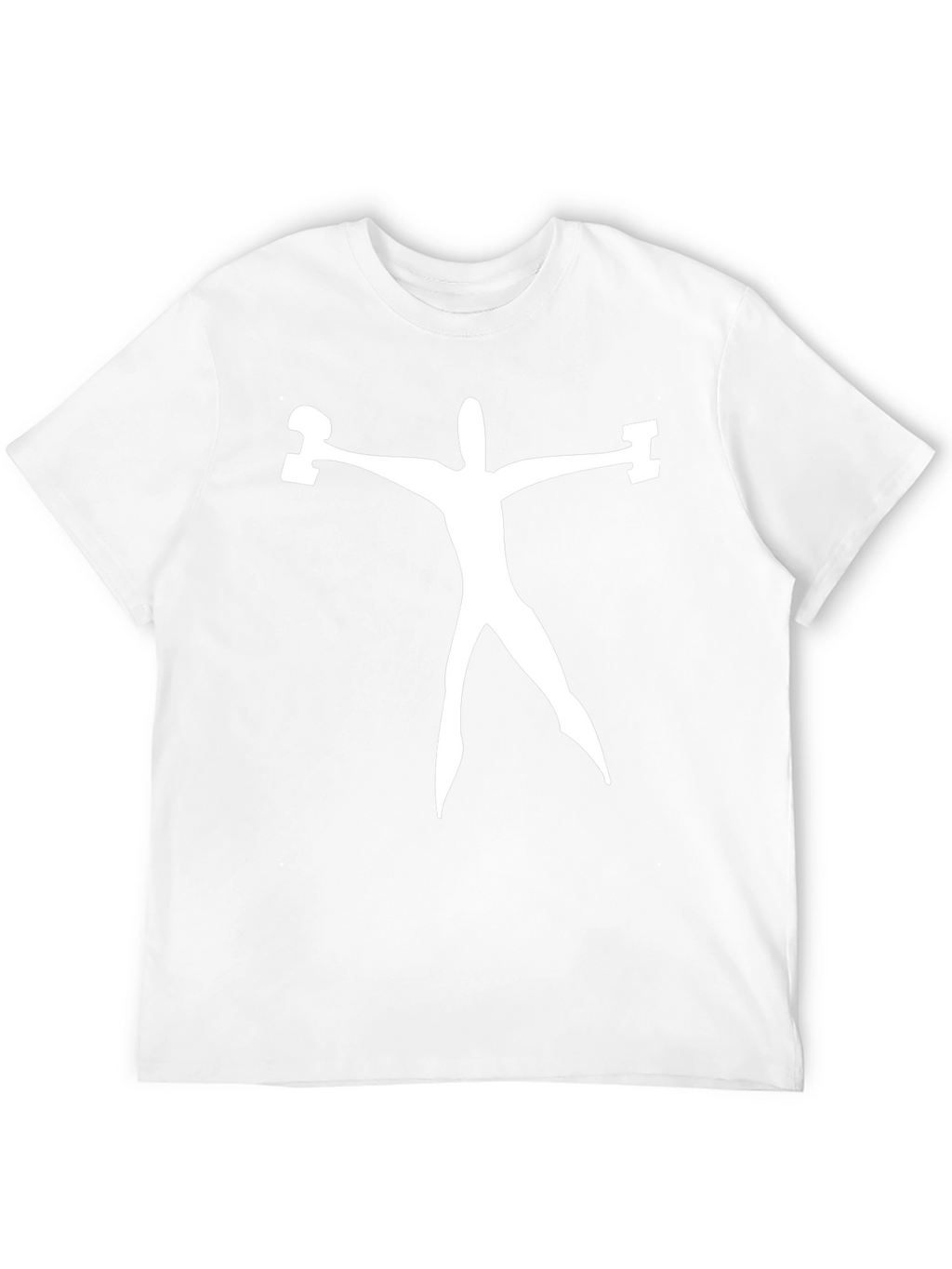 Weightlifting Man Graphic Tee - Black