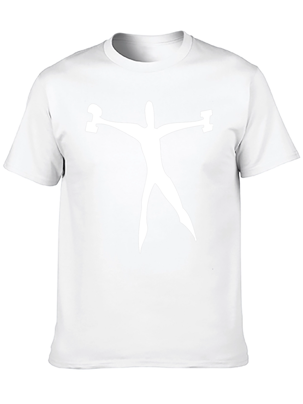 Weightlifting Man Graphic Tee - Black