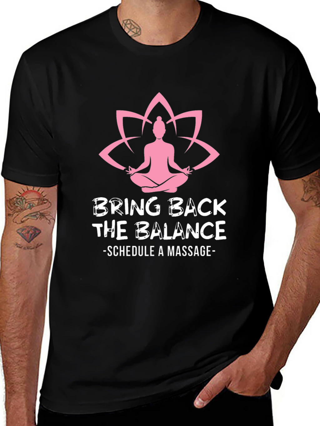 Balance Massage Graphic Tee