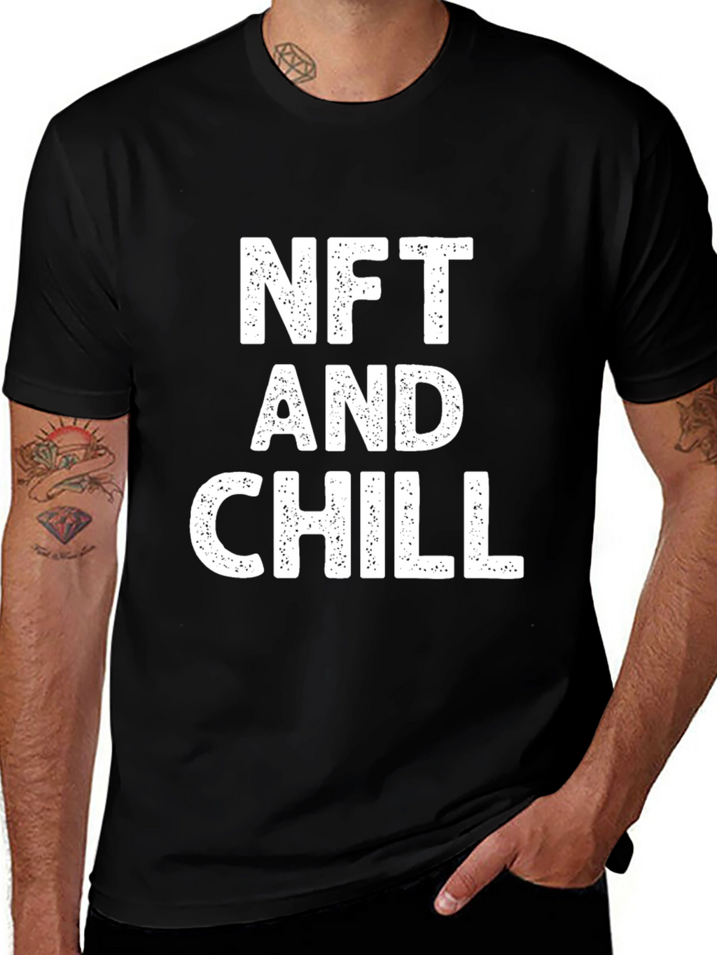 NFT and Chill Graphic T-Shirt