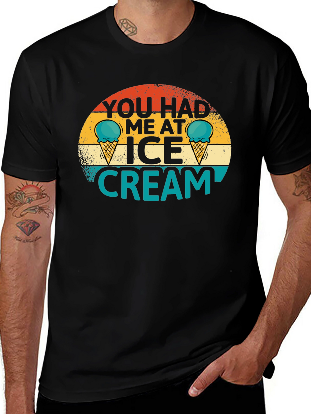 You Had Me at Ice Cream Graphic Tee