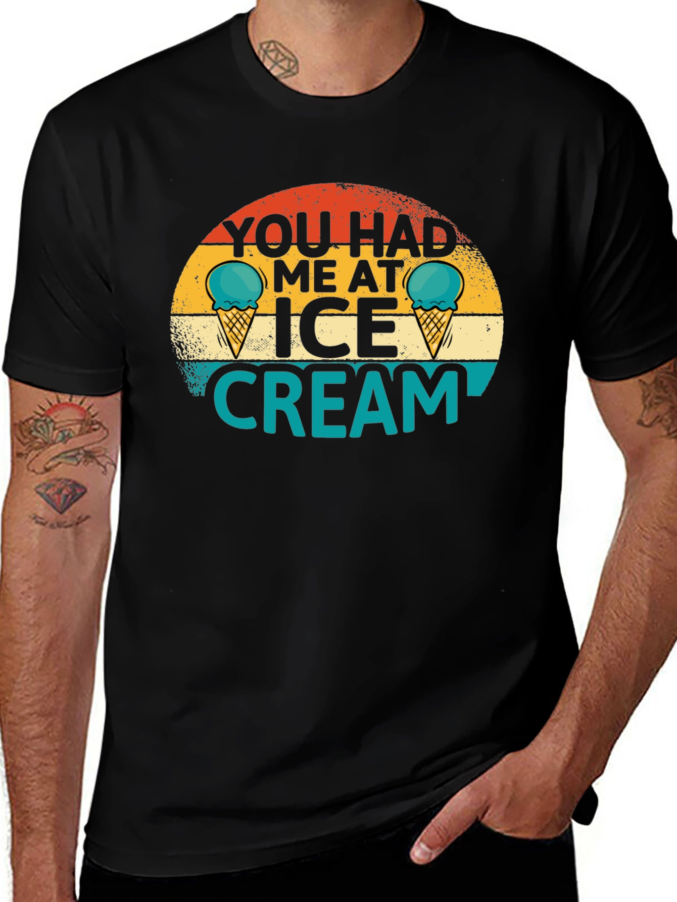You Had Me at Ice Cream Graphic Tee