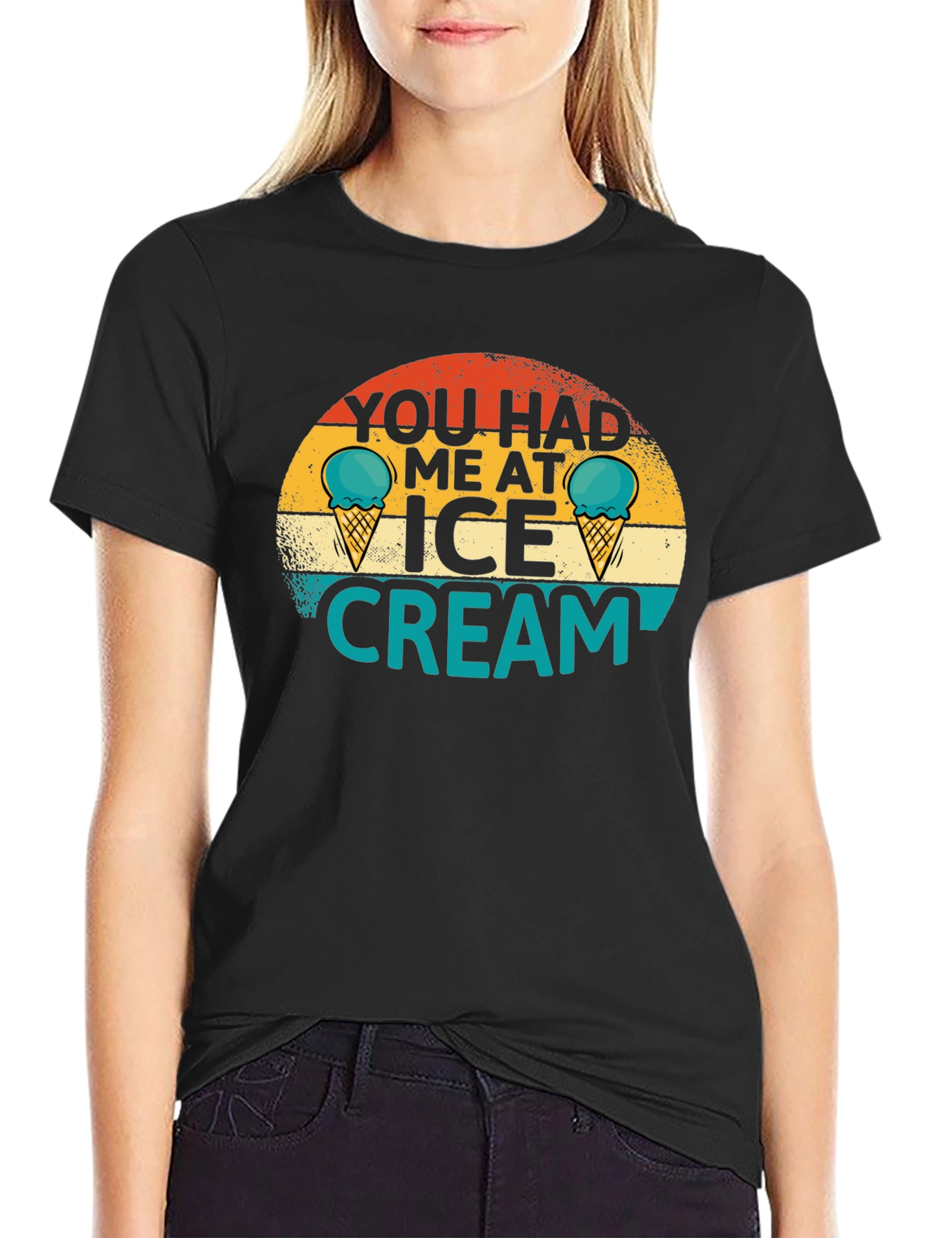 You Had Me at Ice Cream Graphic Tee